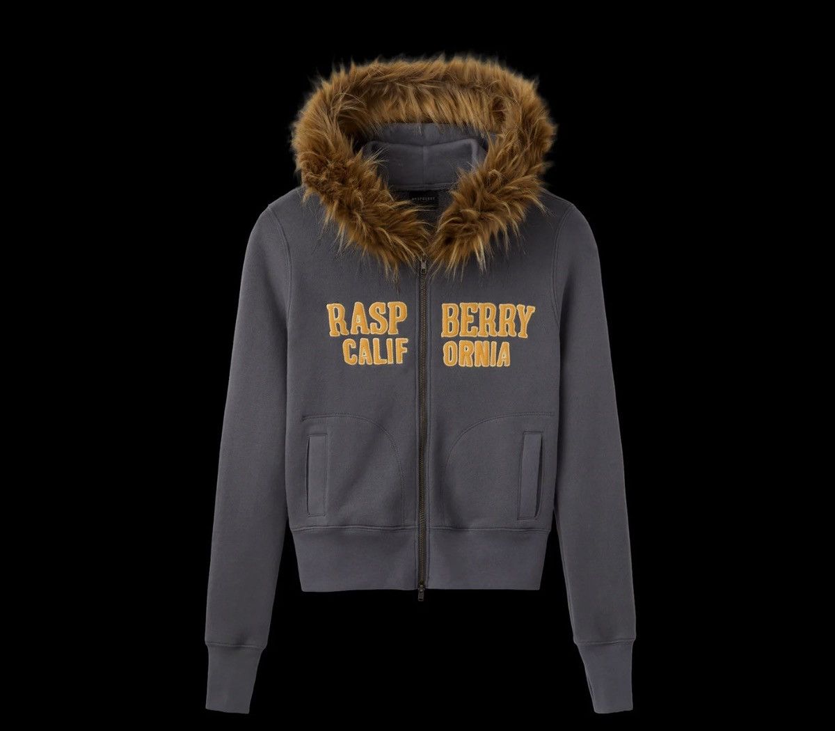 The GV Gallery The GV Gallery Paris Hilton Fuax Fur Zip Up Hoodie Size L / US 10 / IT 46 - 2 Thumbnail