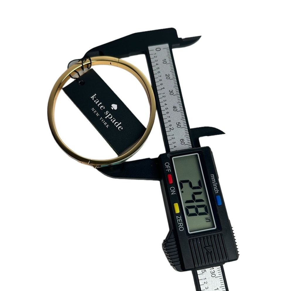 Kate Spade Kate Spade Spot The Spade Enamel Hinged Bangle Bracelet Size ONE SIZE - 6 Thumbnail