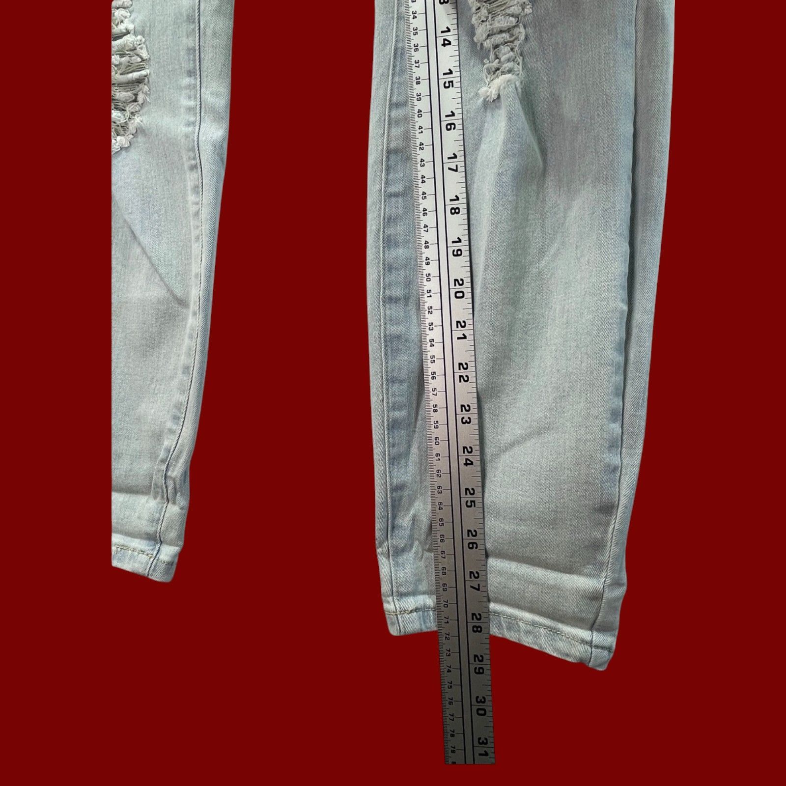 Other Rue + - Women's Ultimate Stretch Curvy High-Rise Jeans Distr Size 38" / US 16 / IT 52 - 6 Thumbnail