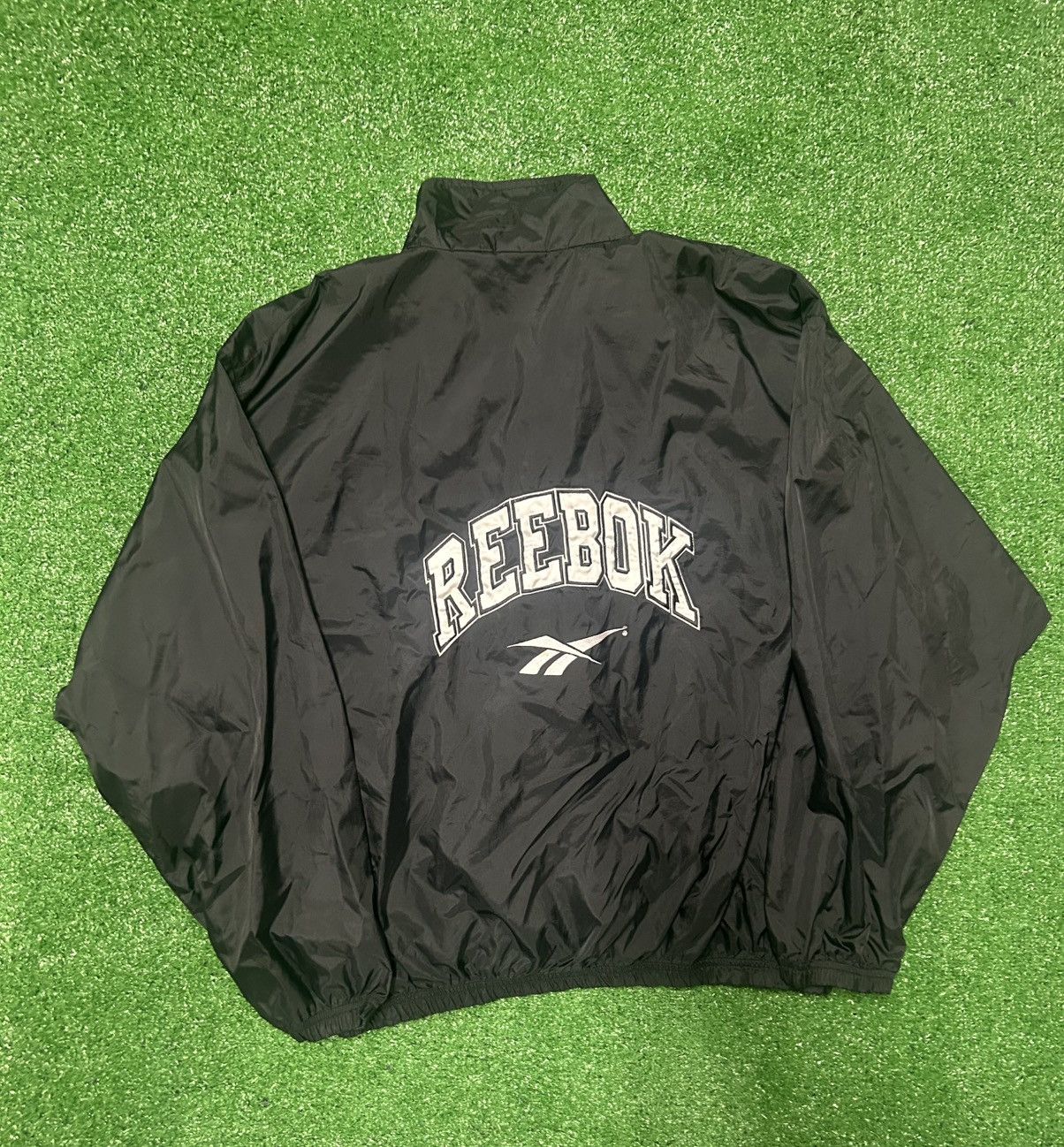 Reebok × Vintage Vintage 90s/y2k Reebok lightweight windbreaker zip up Size US M / EU 48-50 / 2 - 1 Thumbnail