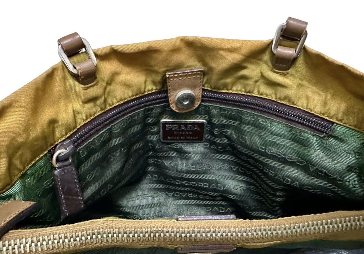 Prada × Vintage Prada 90s Nylon Tote handcarry bag Size ONE SIZE - 9 Thumbnail