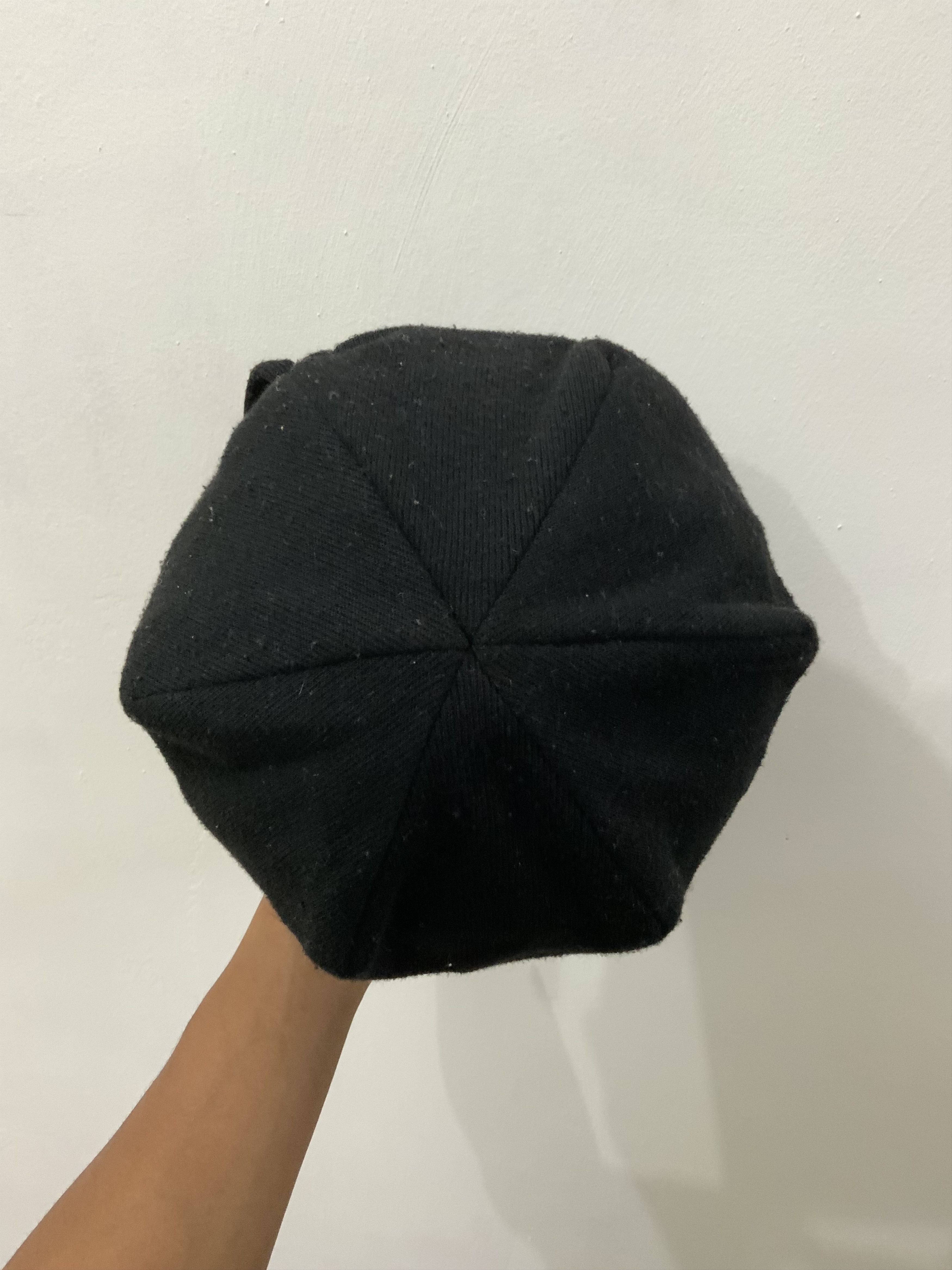 Vintage Vintage Black Retro Hat Size ONE SIZE - 6 Thumbnail