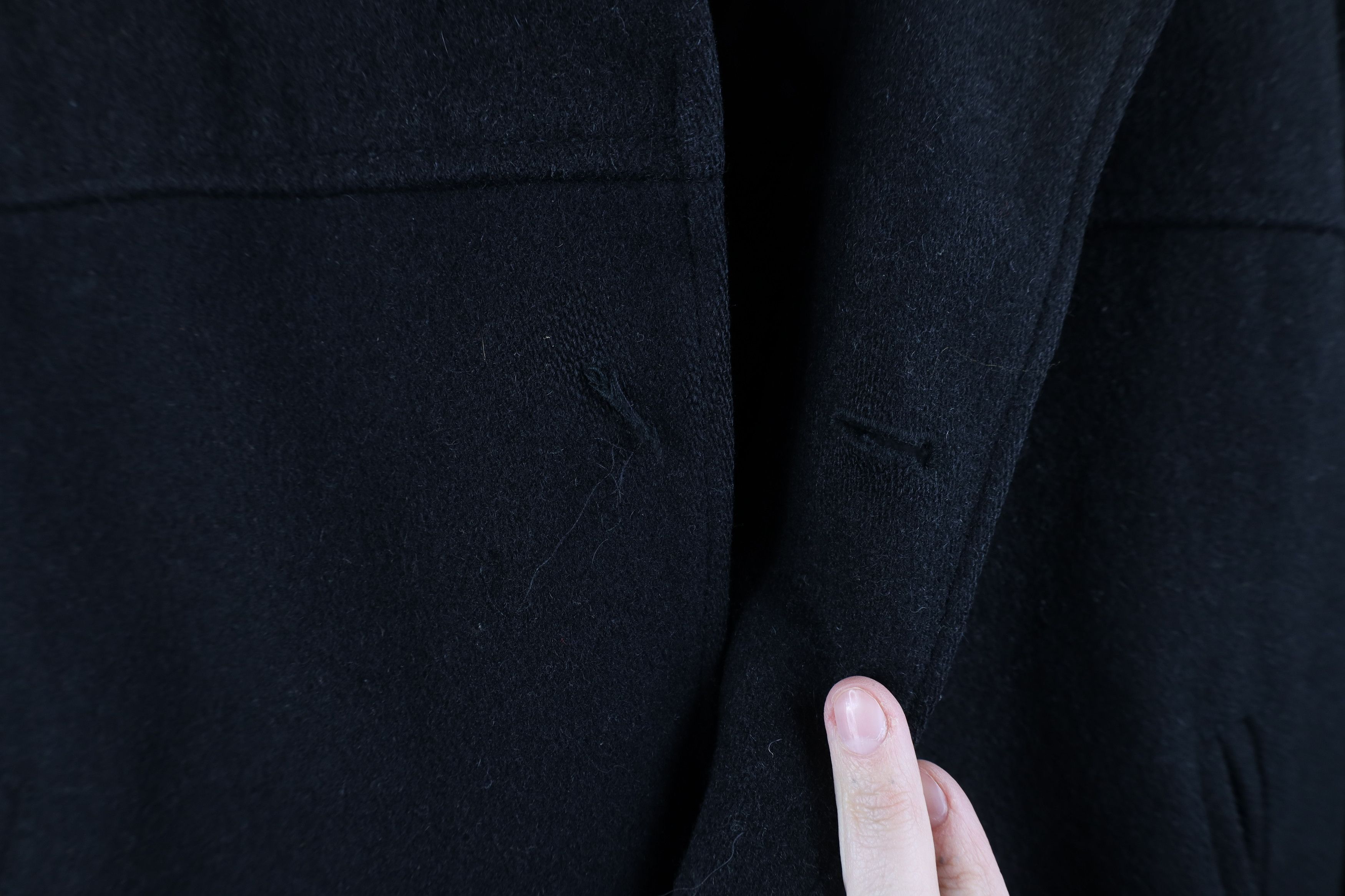 J.Crew J Crew Quilt Lined Wool University Jacket Coat Black Size US L / EU 52-54 / 3 - 8 Thumbnail