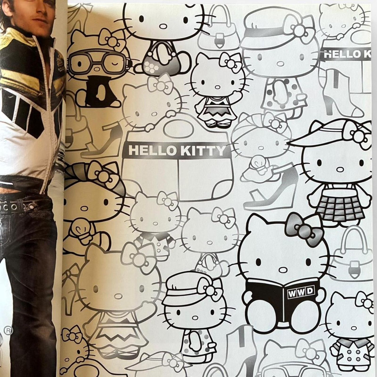 Japanese Brand × Jun Takahashi × Vintage WWD Studying fashion magazine Hello kitty cover Size ONE SIZE - 2 Thumbnail