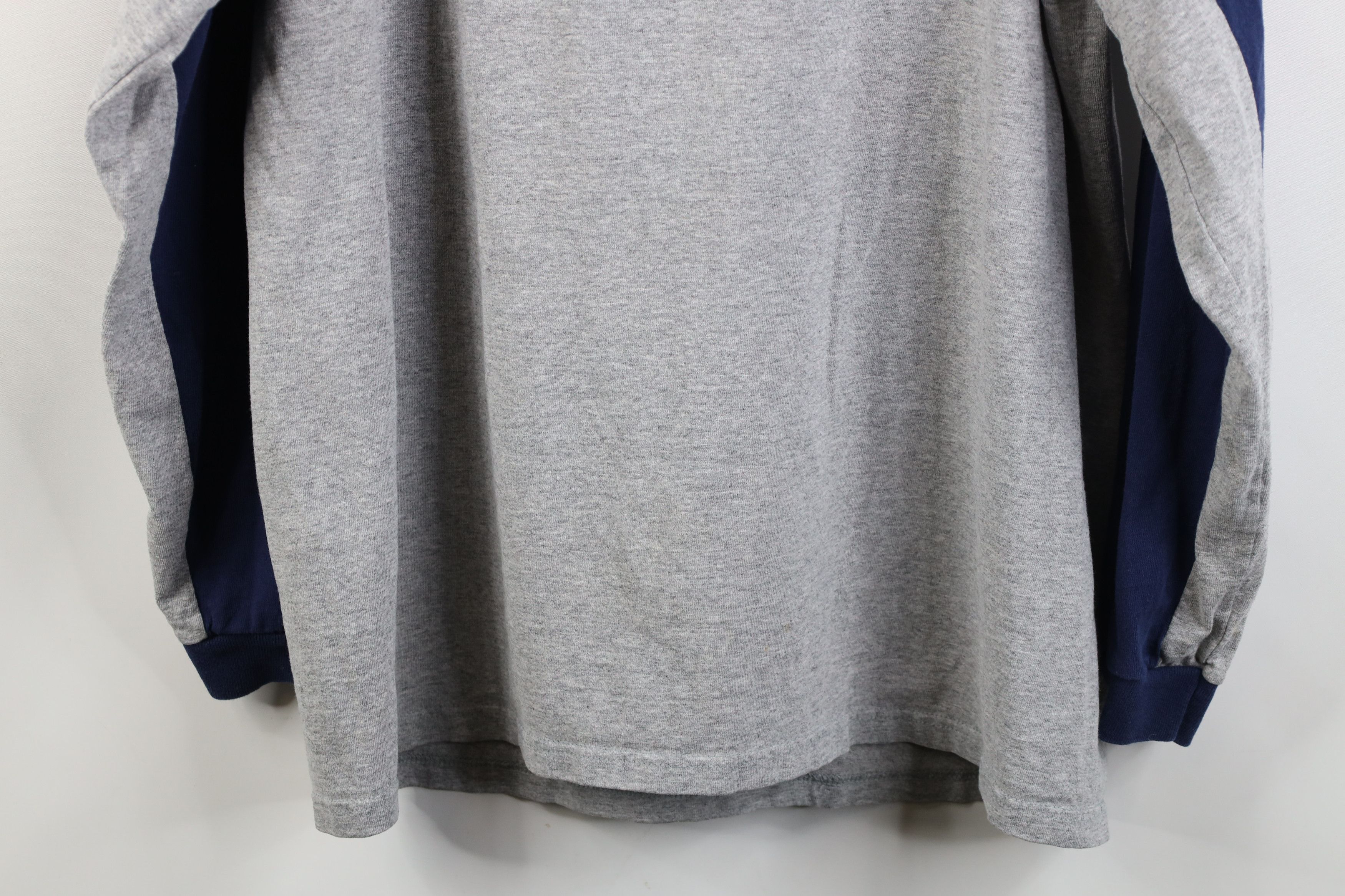 Vintage Vintage 90s West Virginia University Long Sleeve T-Shirt Size US L / EU 52-54 / 3 - 14 Thumbnail