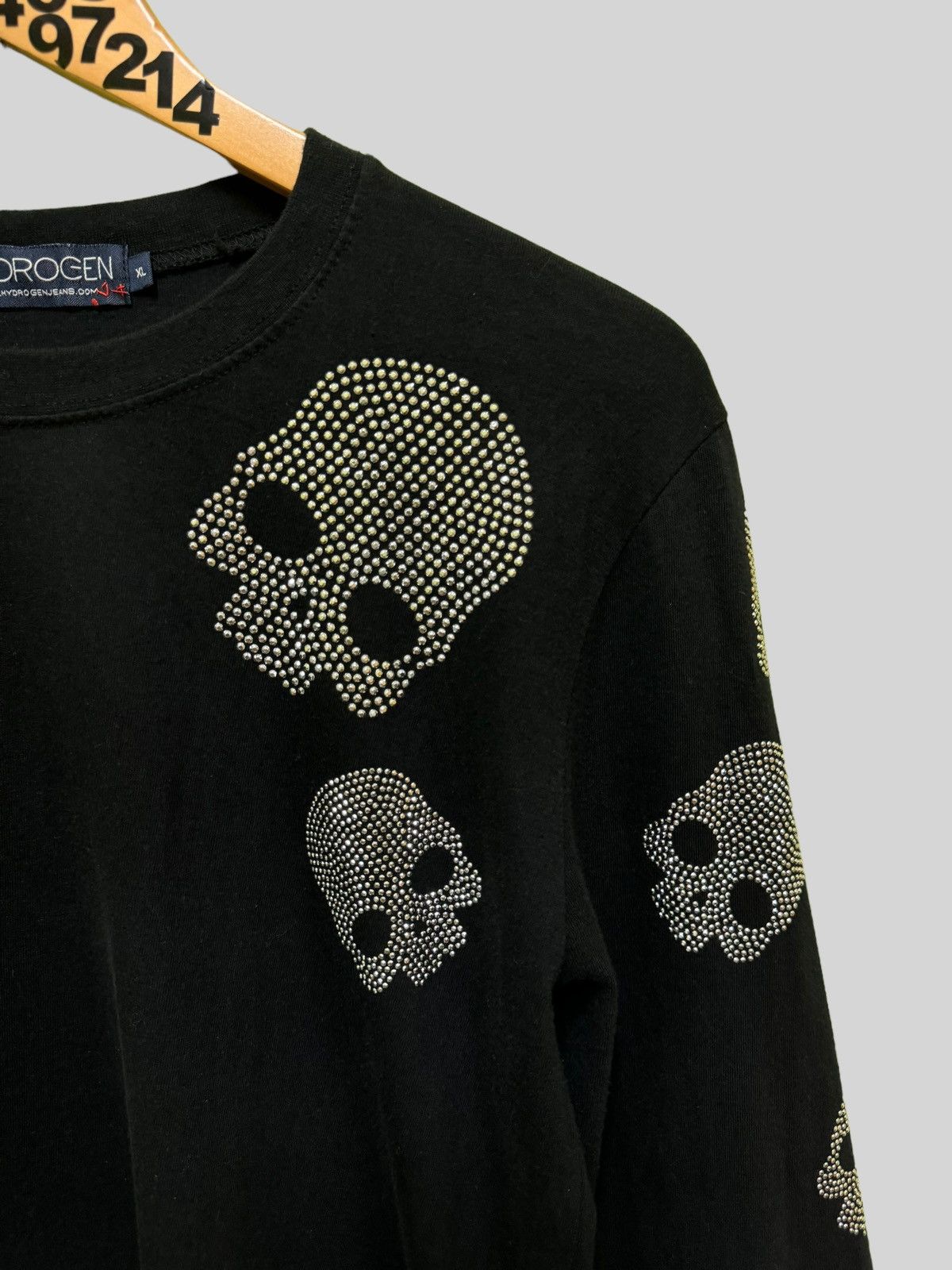 Seditionaries Bling Bling Skulls Long Sleeves Tee Size US S / EU 44-46 / 1 - 6 Thumbnail