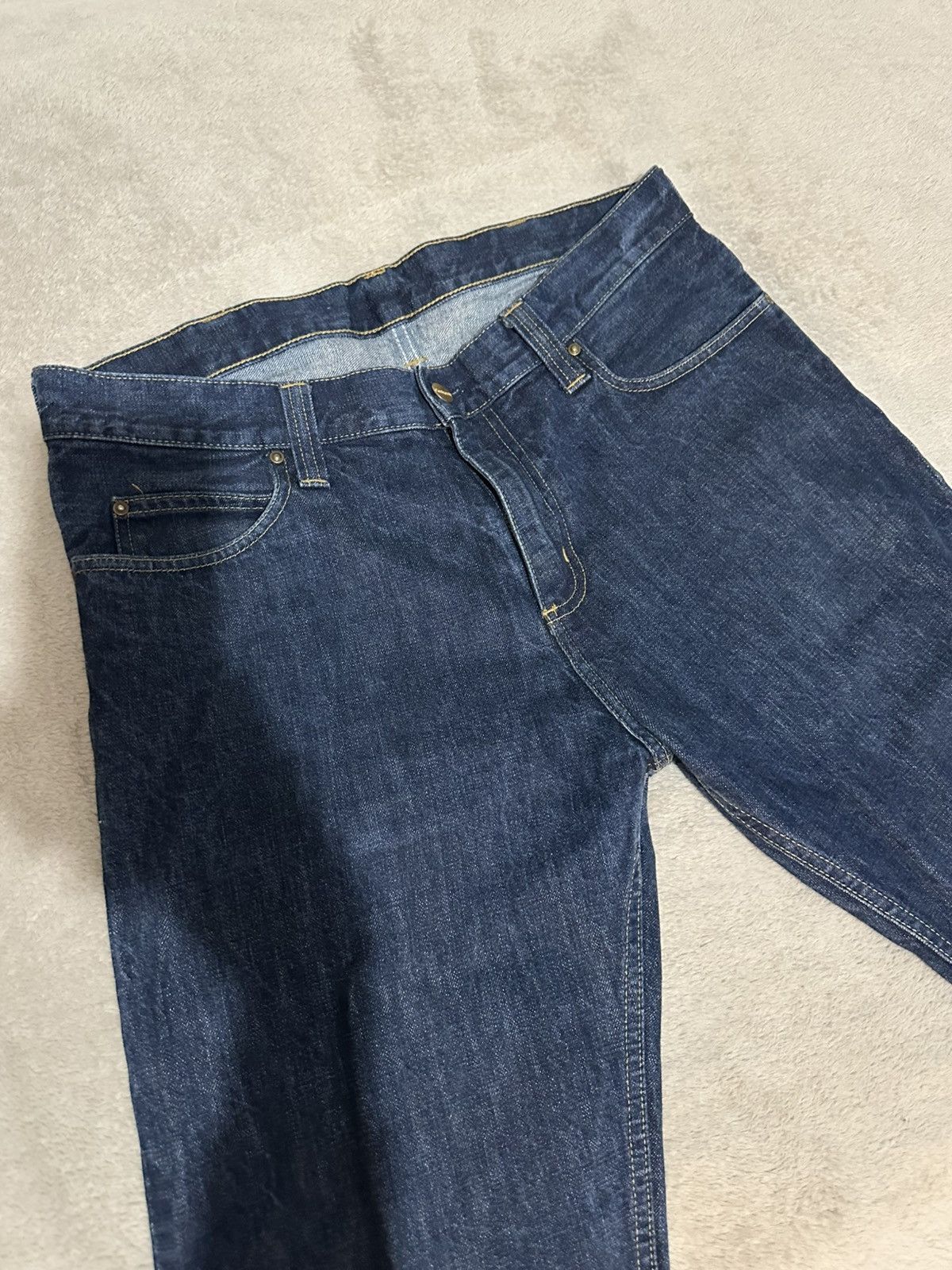 Carhartt Carhartt Navy Denim Jeans Size US 34 / EU 50 - 3 Thumbnail