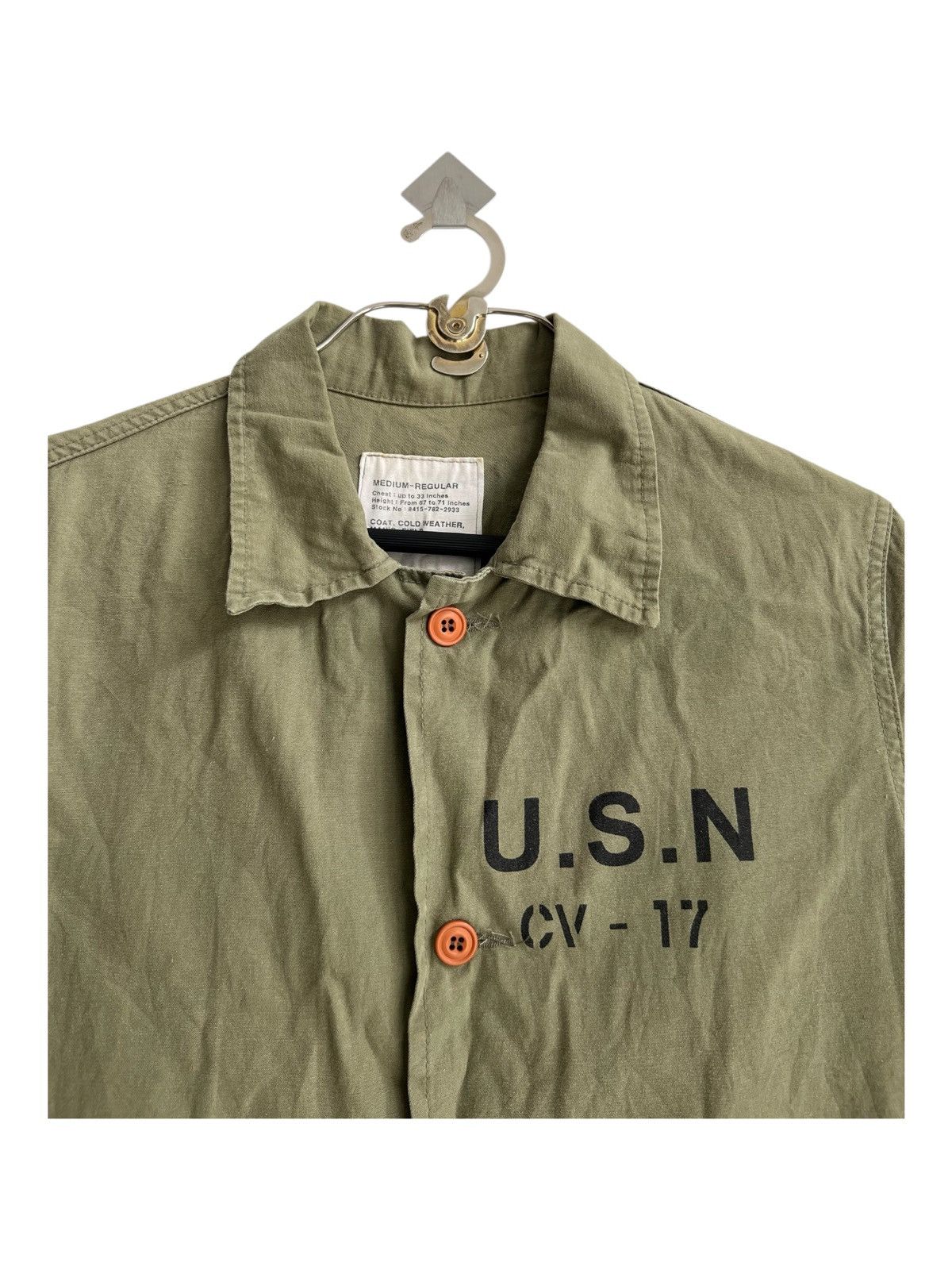 Aspesi Aspesi USN CV-17 Military Bugs Bunny Mascots Deck Jacket Size US M / EU 48-50 / 2 - 4 Thumbnail