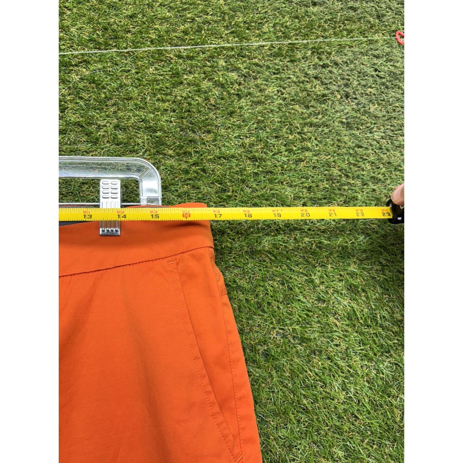 Vintage Lesmart Golf Pants Mens 34x31 Orange Khakis Standard Fit Performance Series Pants Size US 34 / EU 50 - 2 Thumbnail
