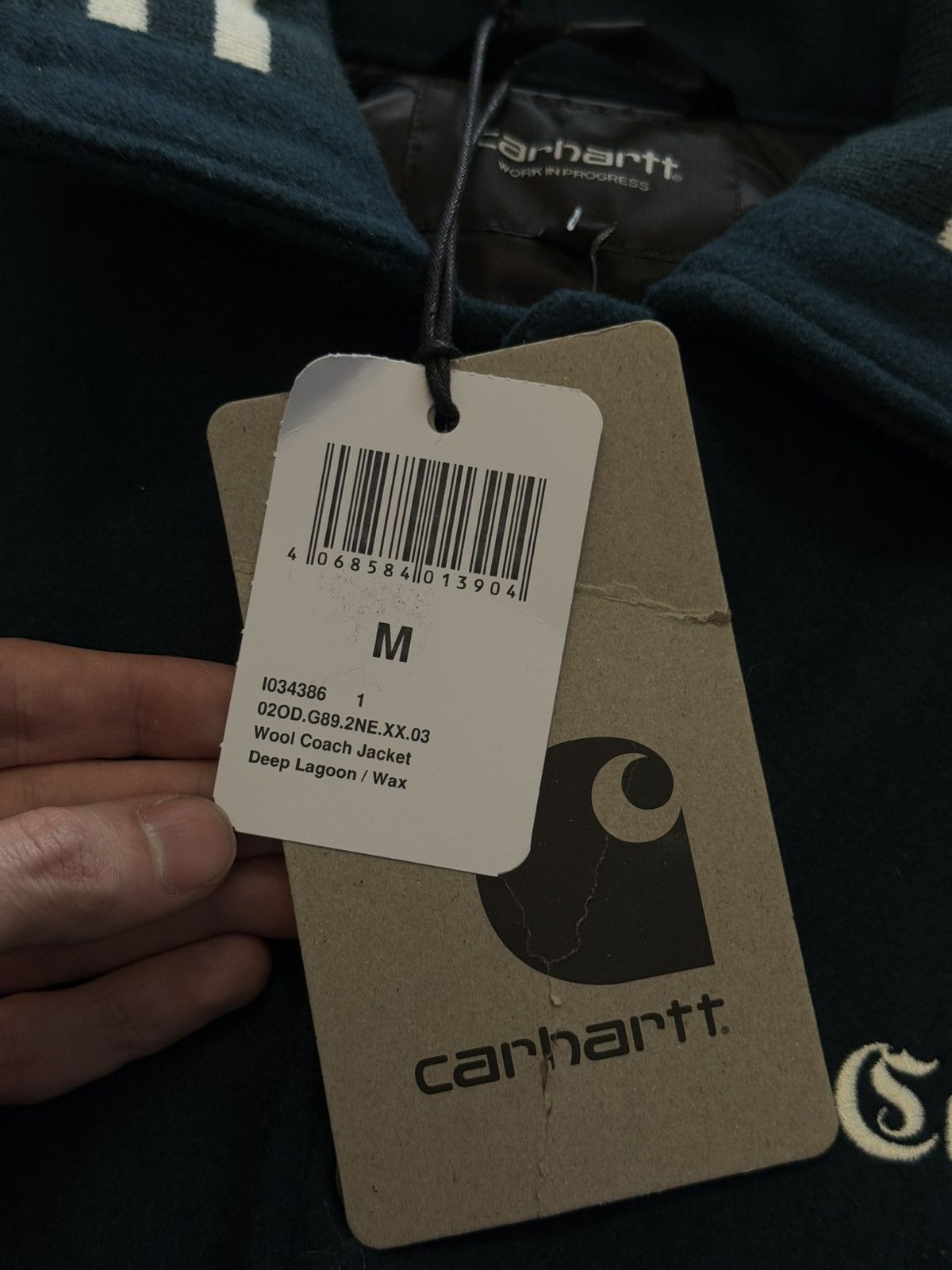 Carhartt Carhartt Work In Progress Blue Jacket Size M (NEW) Size US M / EU 48-50 / 2 - 6 Thumbnail