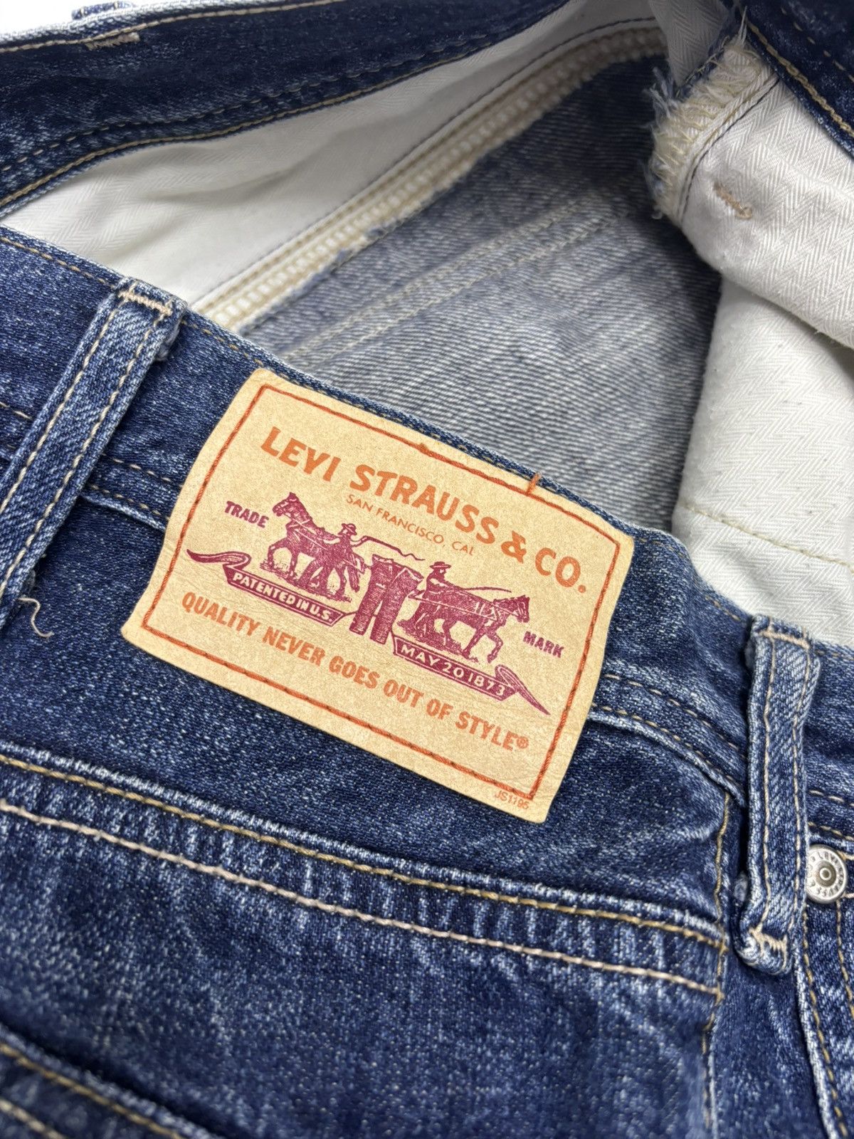 Levi's 🔥LEVIS STRAUSS BOOTCUT DENIM FLARED JEANS Size 30" / US 8 / IT 44 - 10 Thumbnail