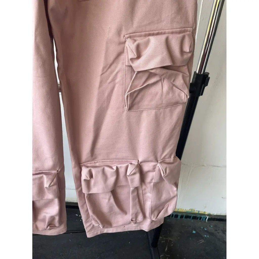 Other Collina Strada Exclusive Pink Garden Cargo Pants Size US 32 / EU 48 - 7 Thumbnail