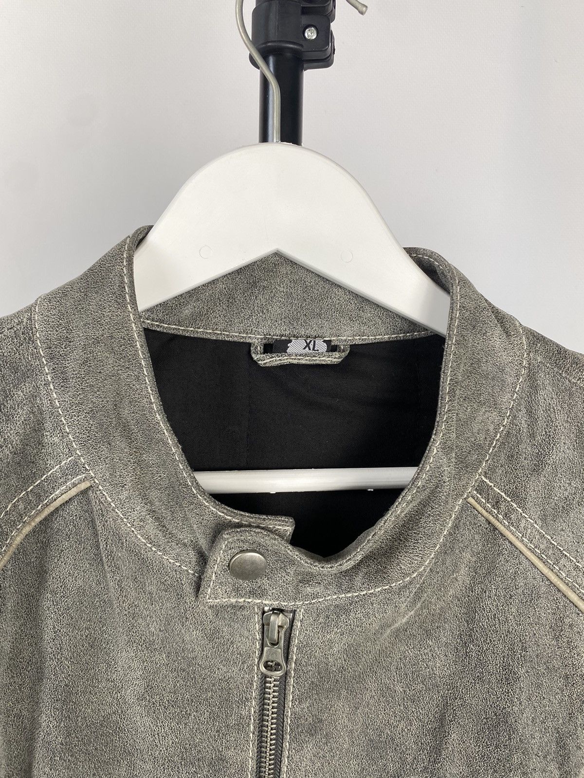 Other 🔥SPIRIT MOTORS RACING TRUE LEATHER JACKET L-XL Size US L / EU 52-54 / 3 - 8 Thumbnail