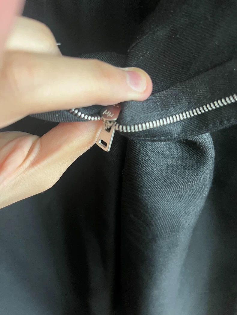 Kiko Kostadinov Kiko Kostadinov x Mackintosh Black Wool Trousers Size US 43 - 5 Thumbnail