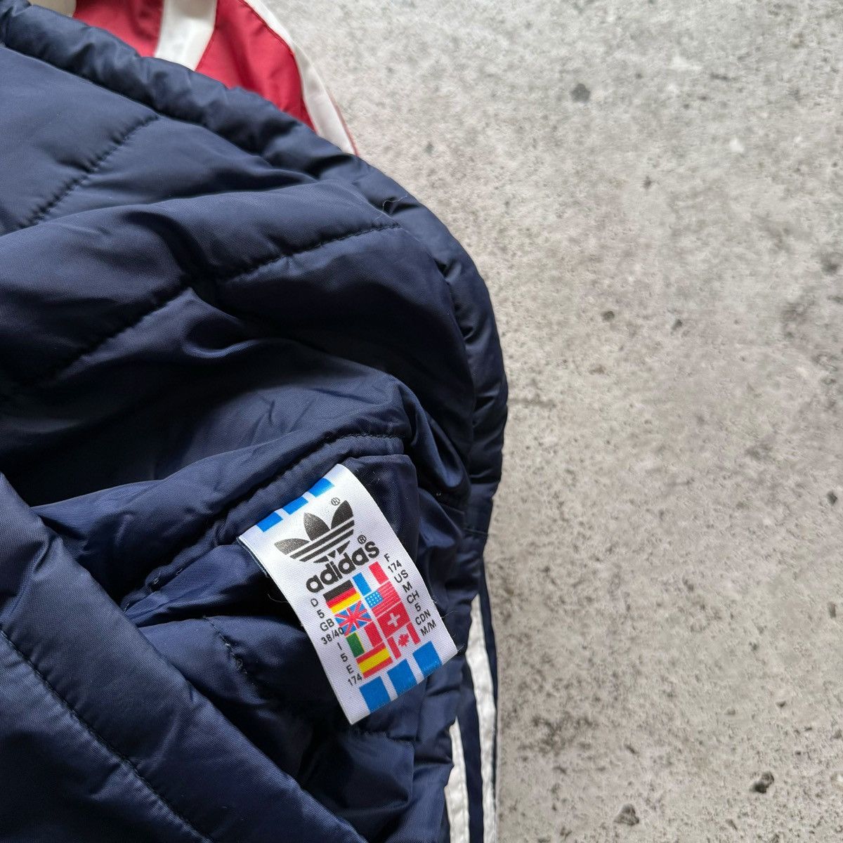 Adidas Adidas Vintage Jacket Navy Blue Zip Up Track Top 90s Retro Size US M / EU 48-50 / 2 - 10 Thumbnail