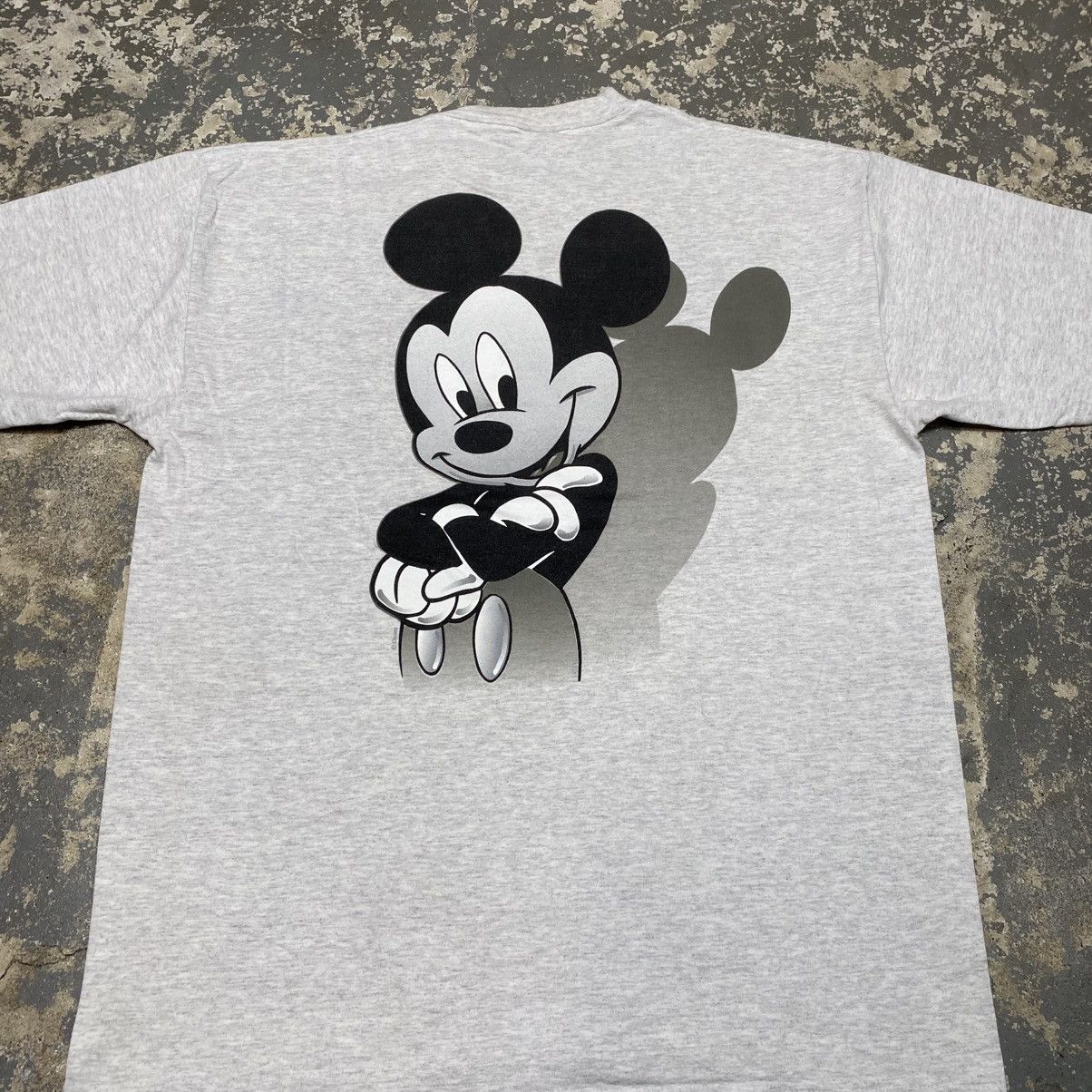 Mickey Mouse × Vintage Vintage Mickey Mouse Disney Cartoon Tshirt 90s USA Size US XL / EU 56 / 4 - 11 Thumbnail