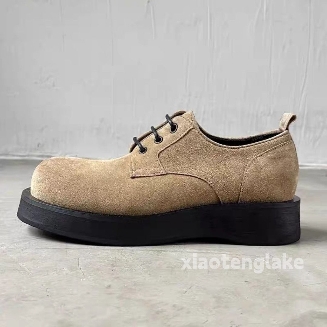 Vintage xz thick sole derby Military outdoor tactical boots shoes Size US 10 / EU 43 - 1 Thumbnail
