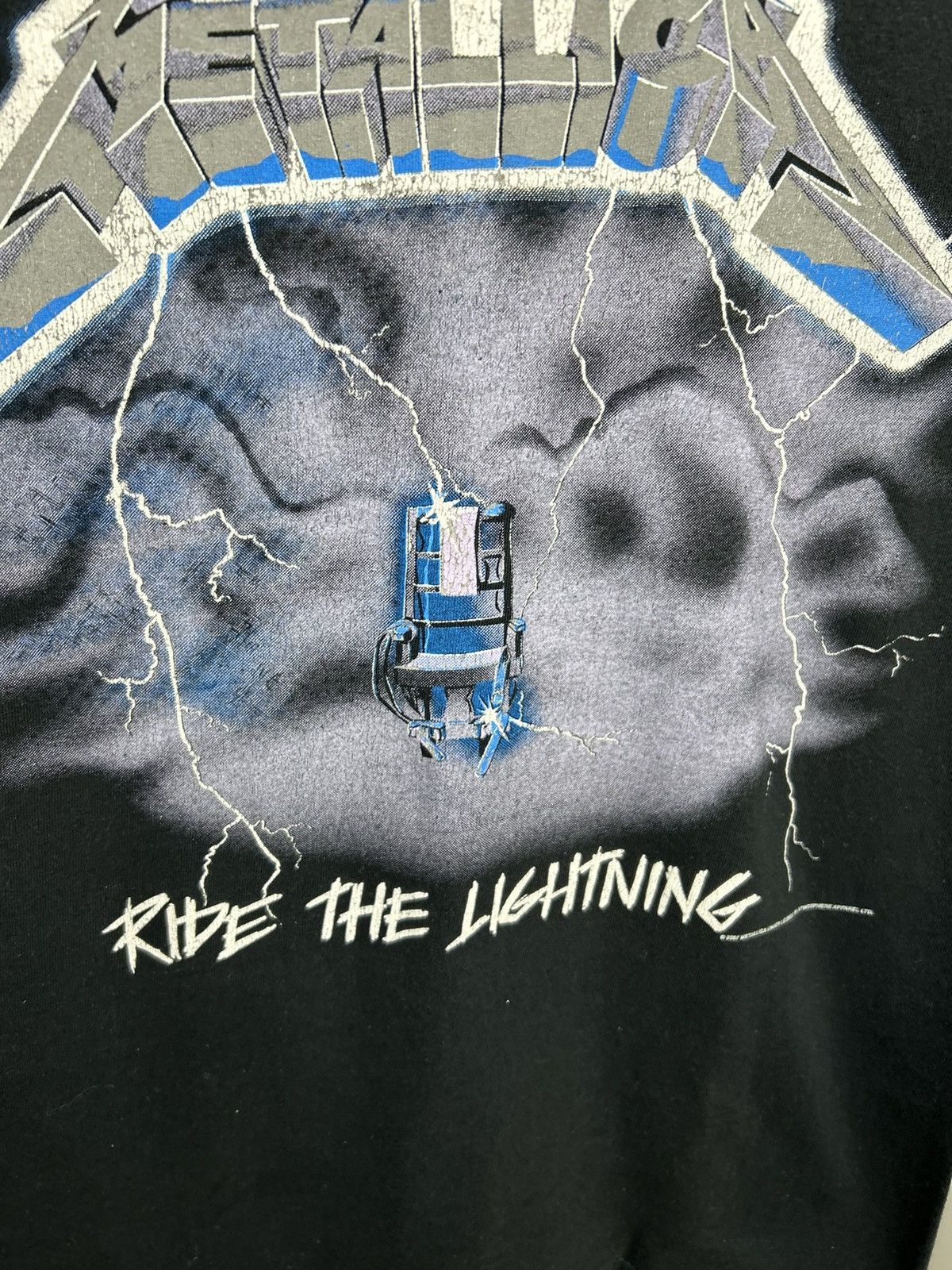 Band Tees × Metallica Metallica Ride The Lighting T shirt Size US S / EU 44-46 / 1 - 9 Thumbnail