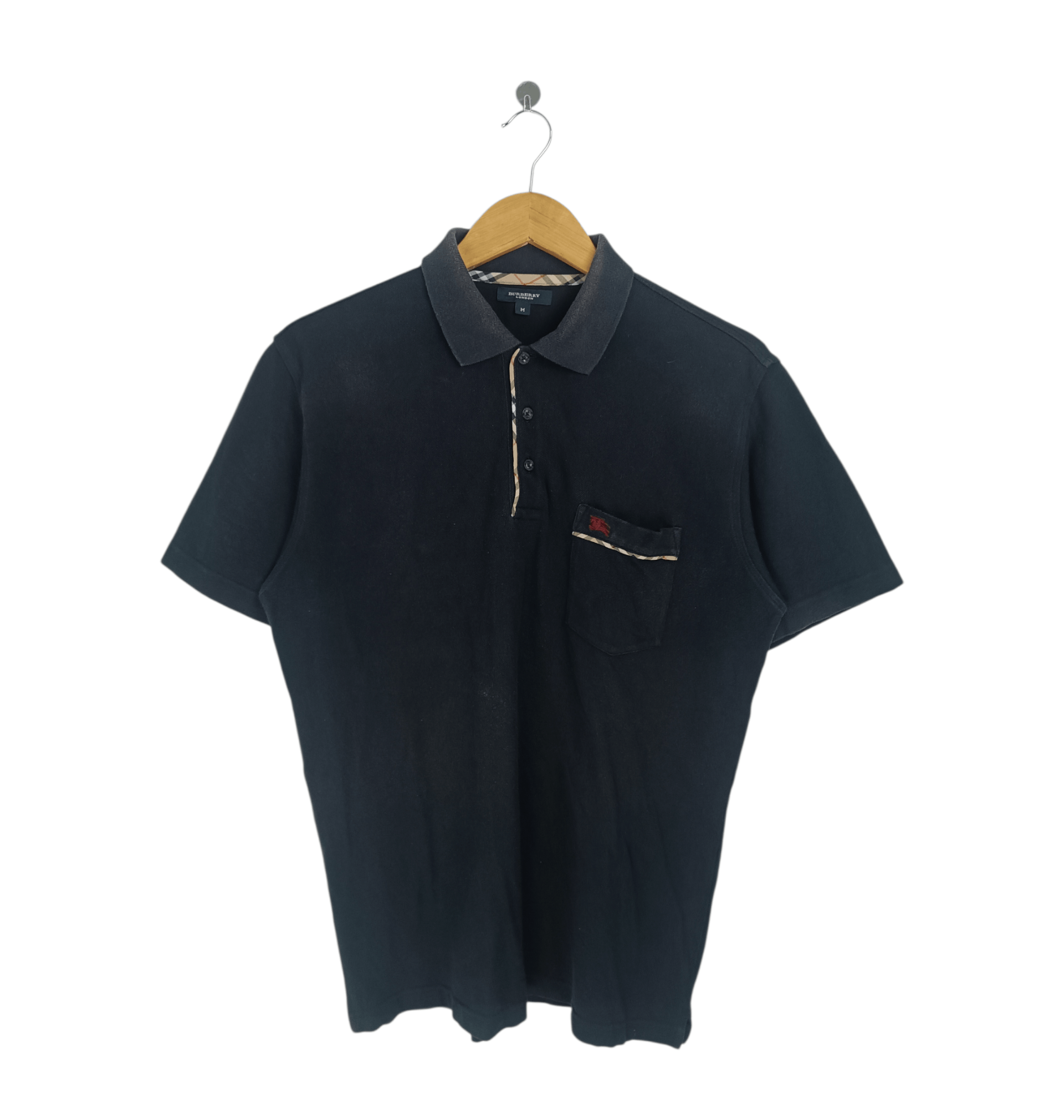Burberry VINTAGE FADED BURBERRY POLOS VERY RARE Size US M / EU 48-50 / 2 - 1 Thumbnail
