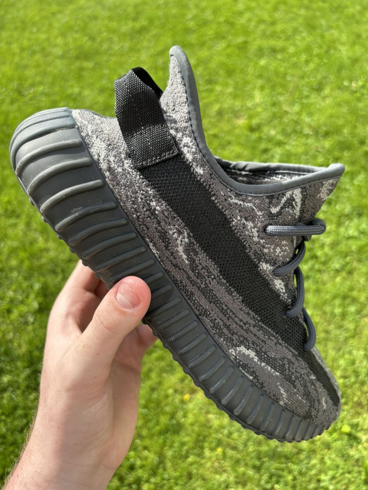 image of Adidas Yeezy Boost 350 V2 Low Mx Dark Salt 2023 Size 9.5 Shoes in Black, Men's