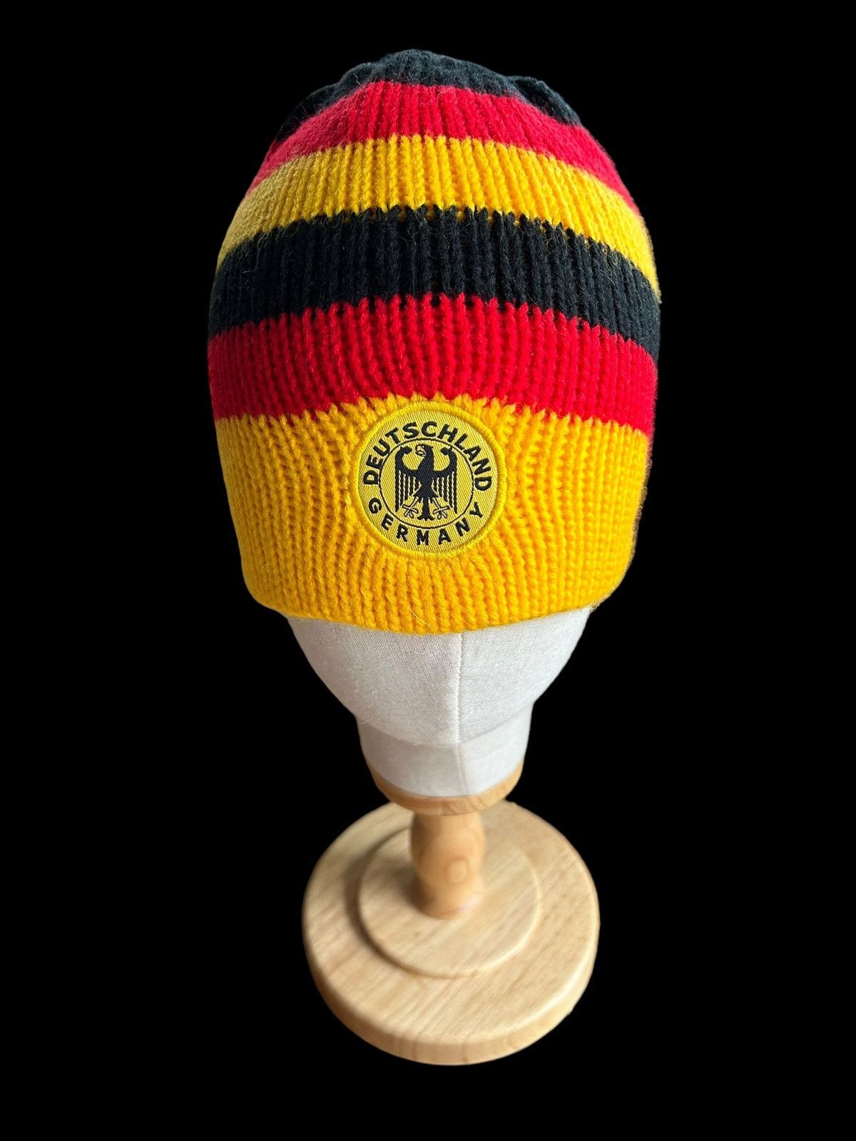 Vintage Vintage DEUTSCHLAND GERMANY Beanie Hats Snowcap Size ONE SIZE - 2 Thumbnail