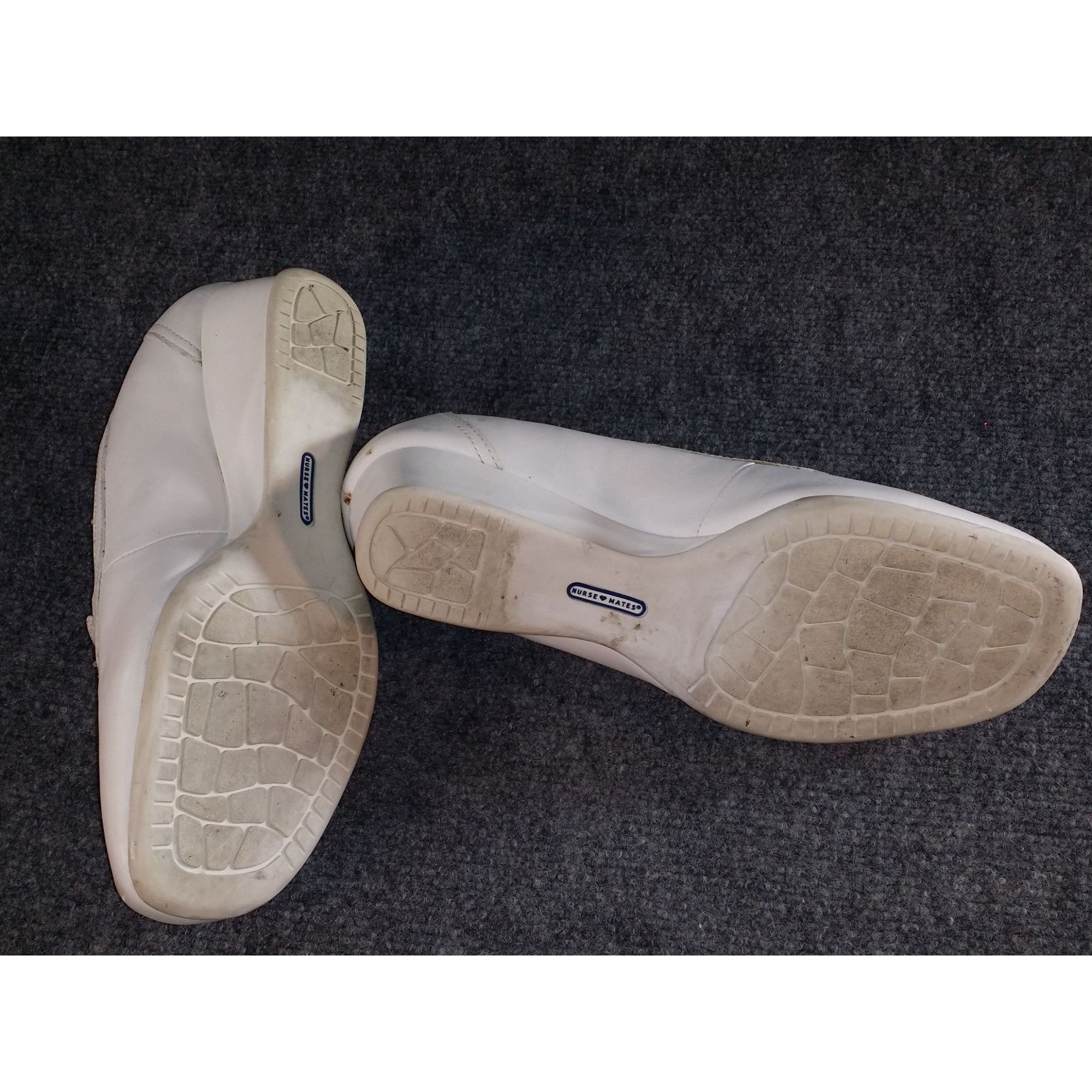 Other Nurse Mates Frankie Pillow Top Shoes Women Sz 10W Leather Wh Size US 10 / IT 40 - 6 Thumbnail