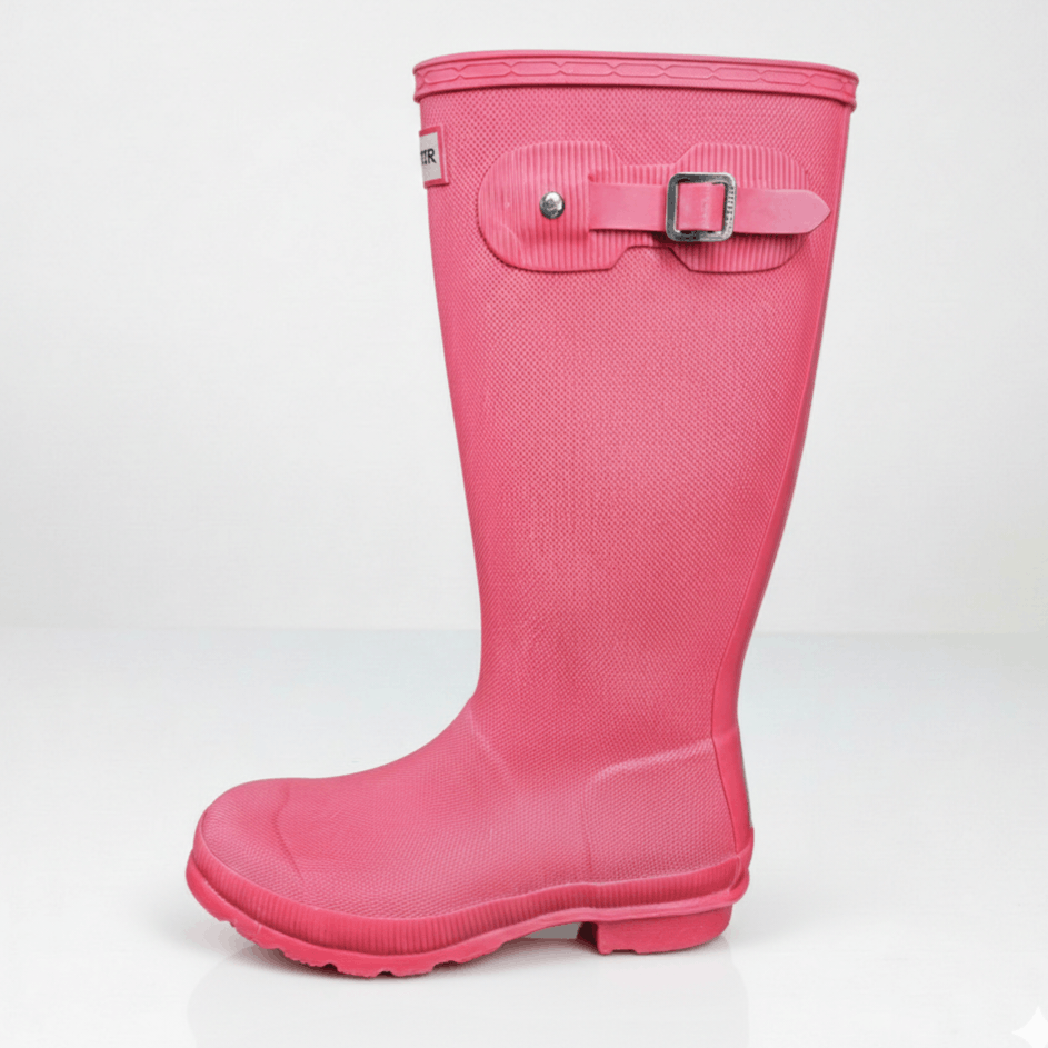 Hunter Hunter EU 36 US 4/5 Boots Pink Rubber Rainboots Winter Water Size US 5.5 / IT 35.5 - 4 Thumbnail