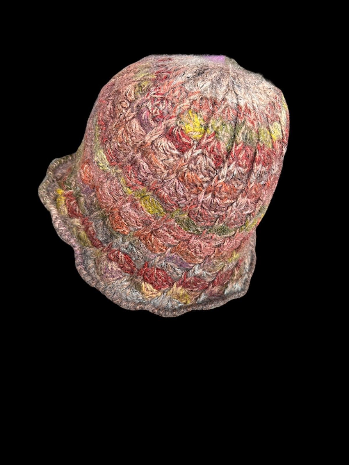 Kapital Crochet Knitted Handmade Bucket Hats Rare ☠️ Size ONE SIZE - 3 Thumbnail