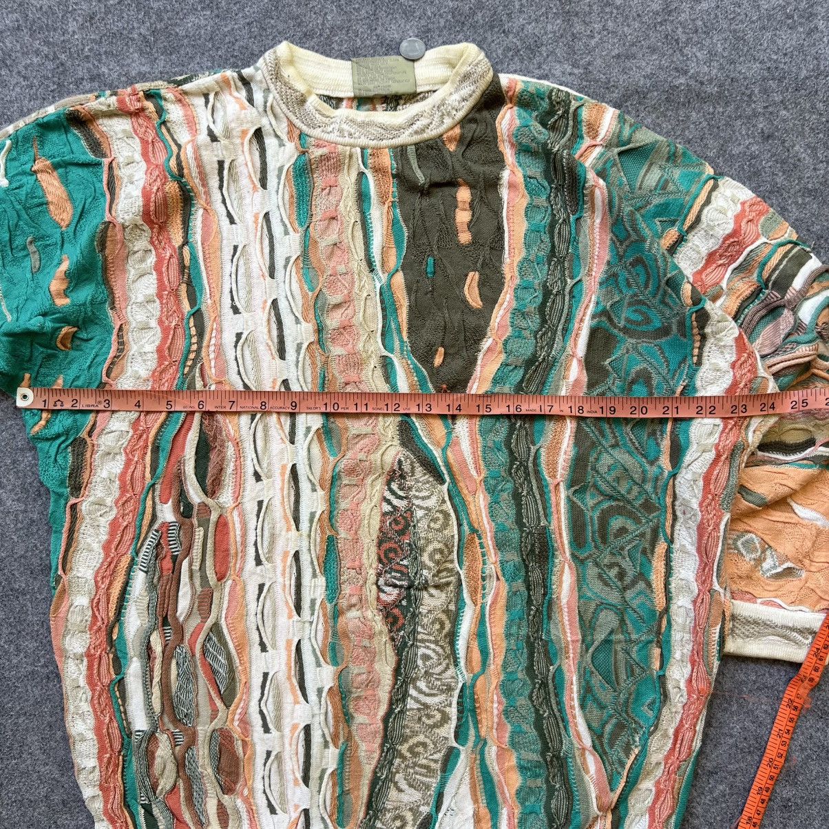 Coogi × Vintage Crazy Vintage Coogi 3D Cable Knit Sweater Size US S / EU 44-46 / 1 - 6 Thumbnail