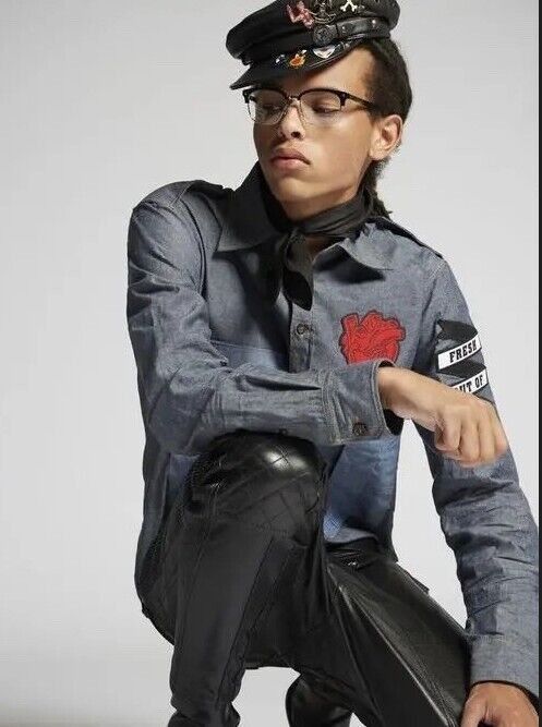 Dsquared2 dsquared2 denim shirt, size 44 Like M-L Size US S / EU 44-46 / 1 - 5 Thumbnail