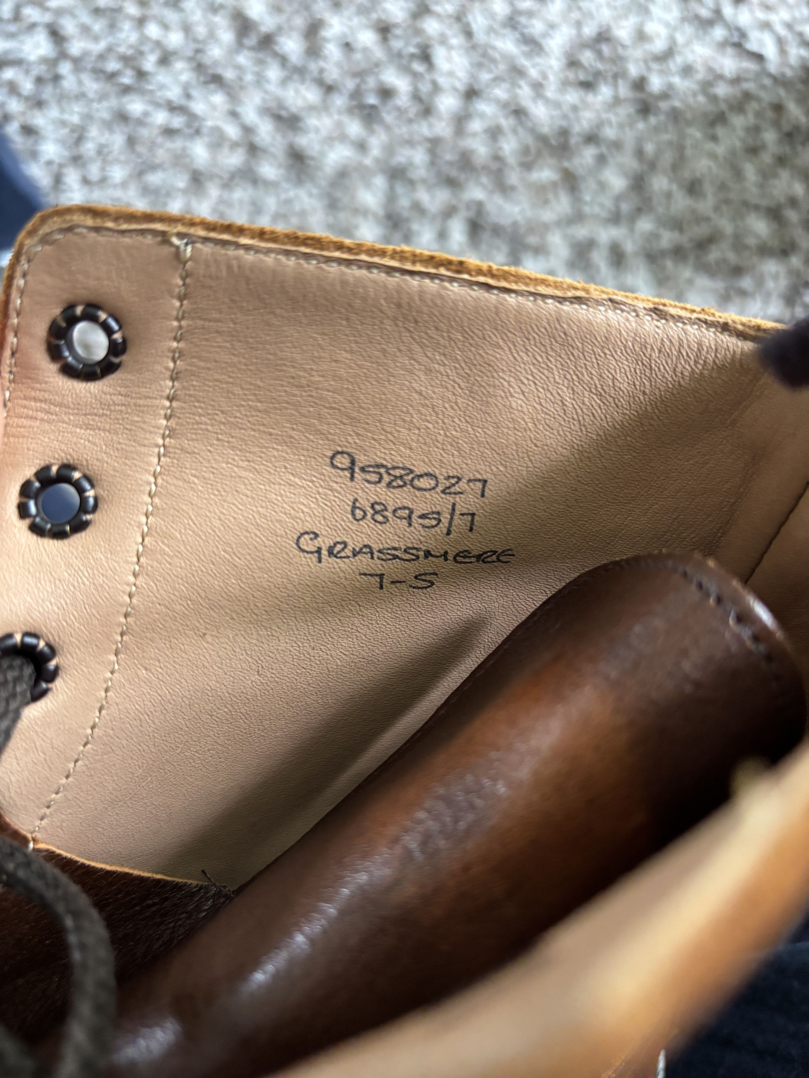 Tricker's Trickers Grassmere Country Boot - Caramel Kudu - Size 7 Size US 8 / EU 41 - 5 Thumbnail