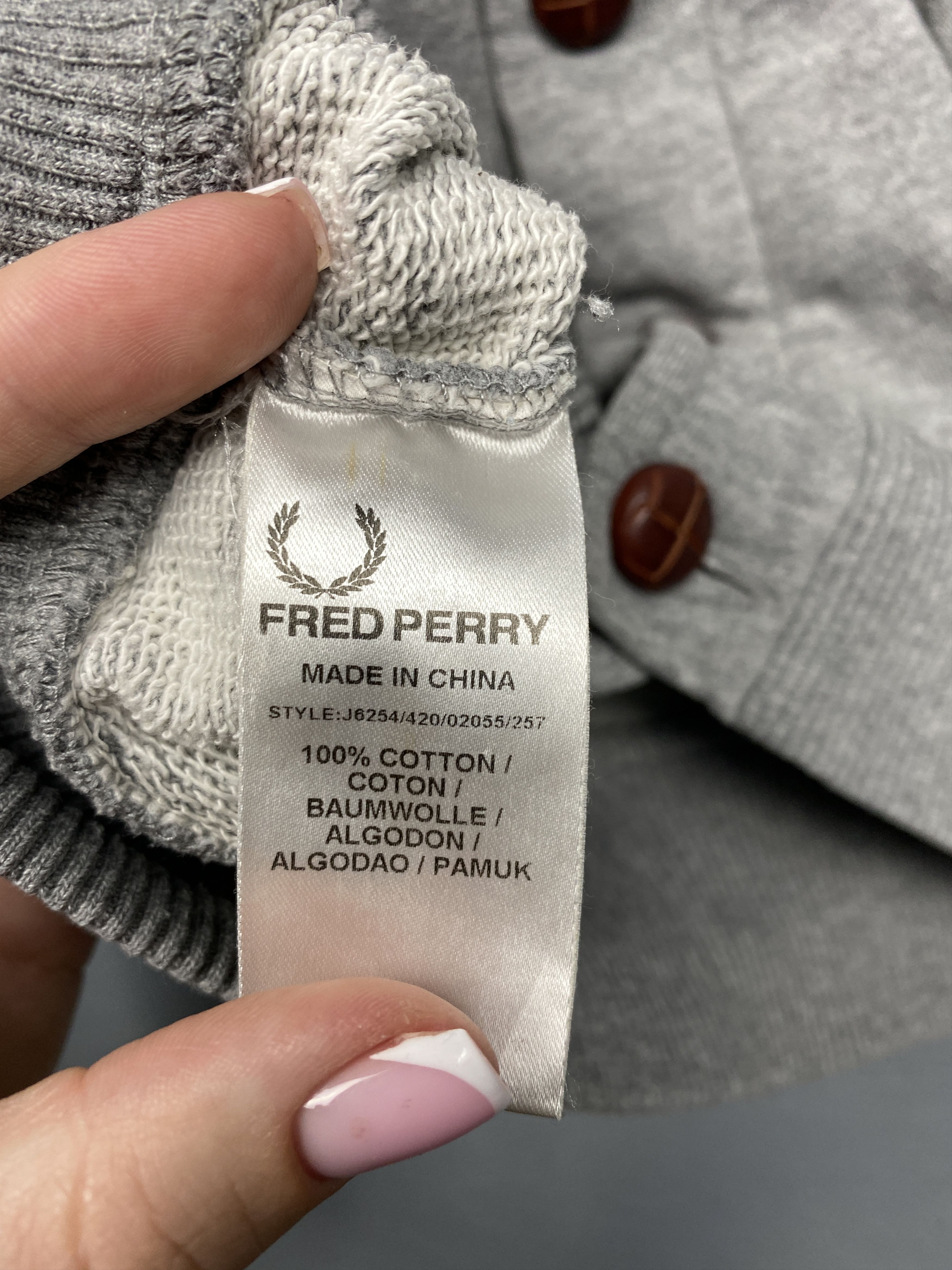 Fred Perry Fred Perry Vintage Mens Cardigan Sweater Jumper Size US S / EU 44-46 / 1 - 5 Thumbnail