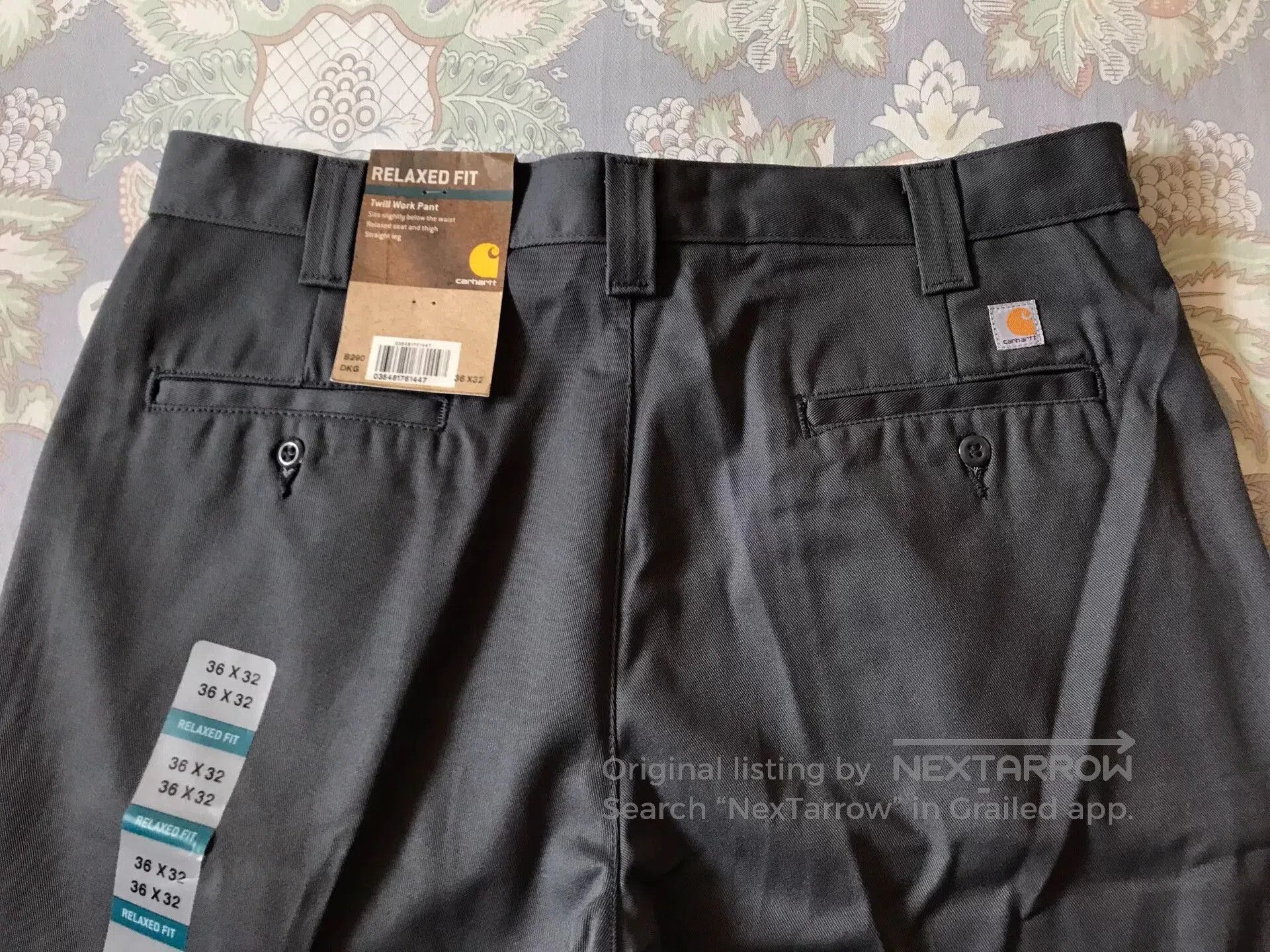 Carhartt Carhartt B290 W36L32 Work Pants. Size US 36 / EU 52 - 5 Thumbnail