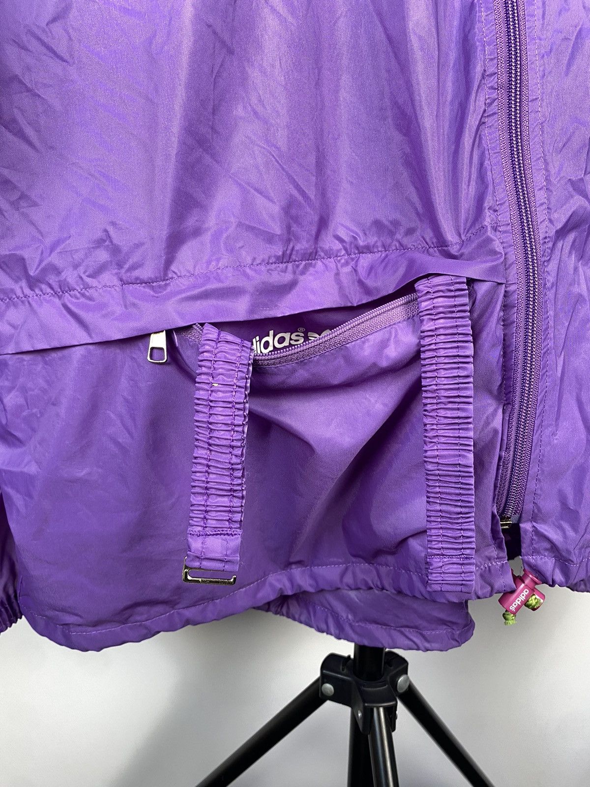 Adidas × Vintage 🔥 Rare 70-80s VNTG Raincoat Jacket Transforms into a Bag Size US L / EU 52-54 / 3 - 10 Thumbnail