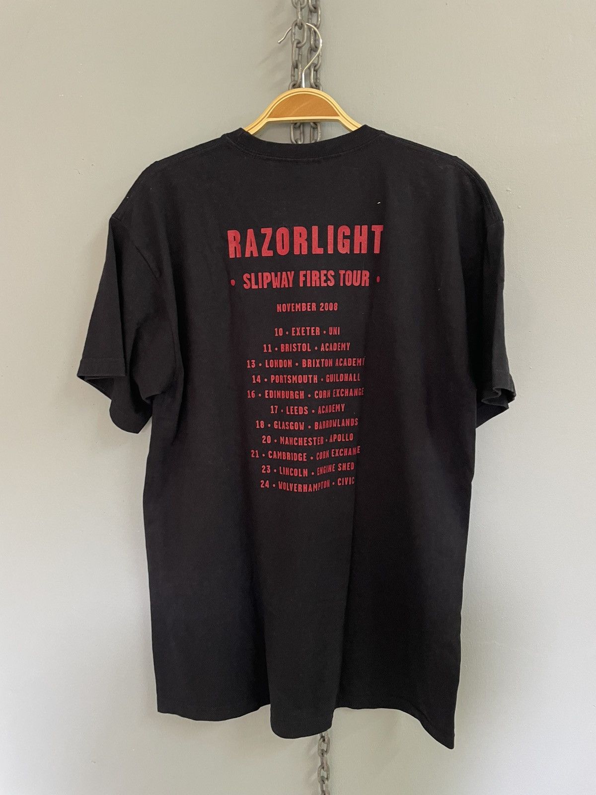 Band Tees Vintage Y2K Razorlight Slipway Fires tour t shirt Size US L / EU 52-54 / 3 - 2 Thumbnail