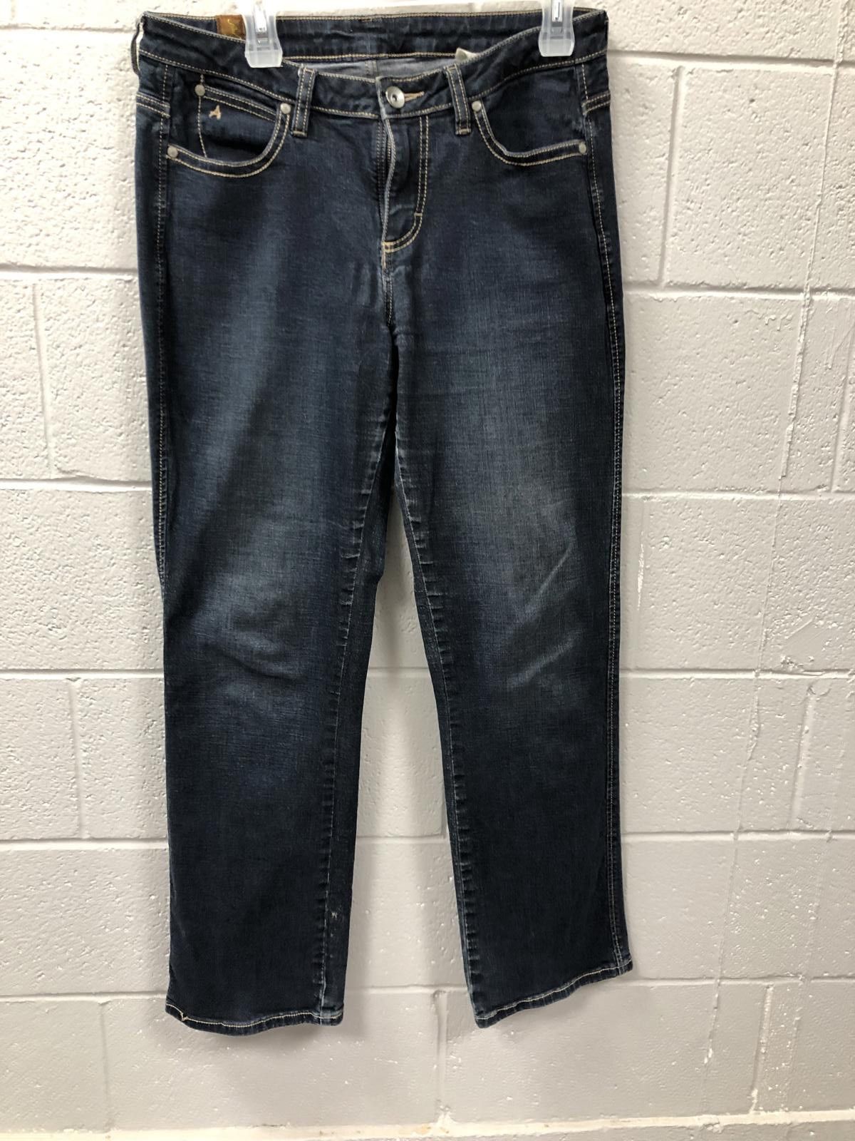 AKOO Stylish Aiko Women's Denim Jeans - Dark Wash Size 28" / US 6 / IT 42 - 1 Thumbnail