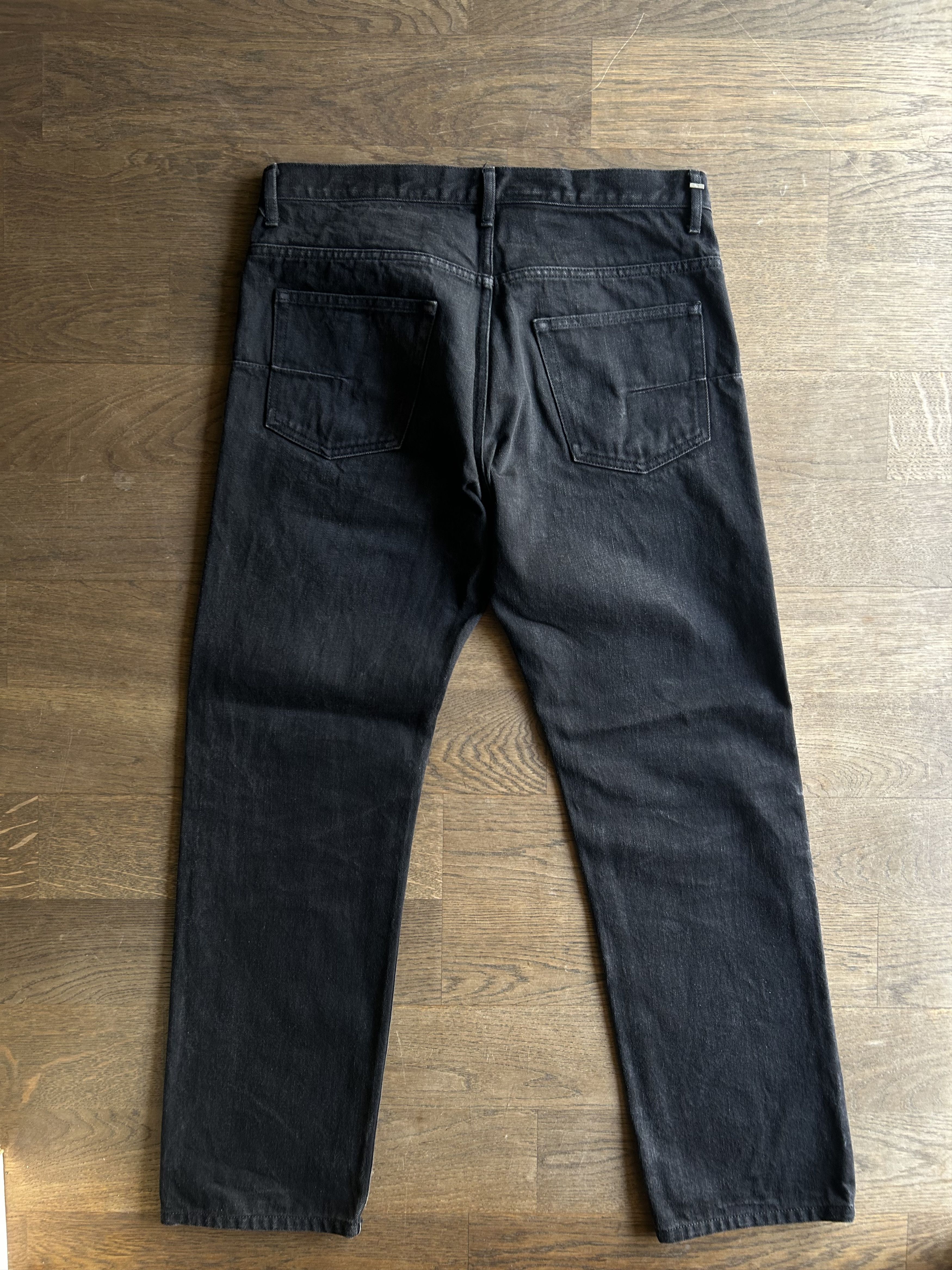 Dior Dior homme black straight faded jeans Size US 32 / EU 48 - 4 Thumbnail