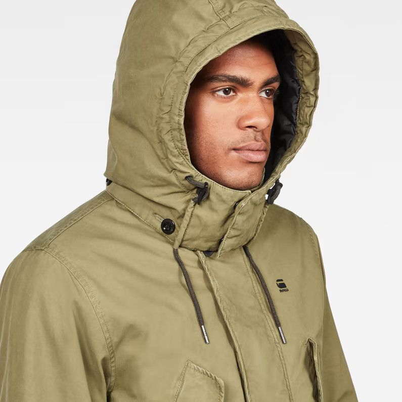G-Star G-Star Raw Vodan Padden Hooded Sage Jacket Men's Size US XL / EU 56 / 4 - 3 Thumbnail