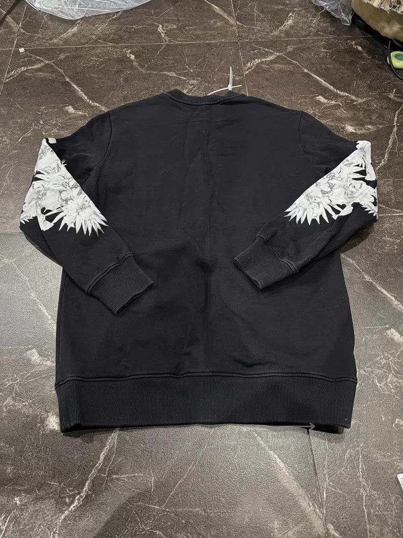 Givenchy Givenchy Black Three-Tone Pullover Hoodie Shark Flag Hoodi Size US XS / EU 42 / 0 - 7 Thumbnail