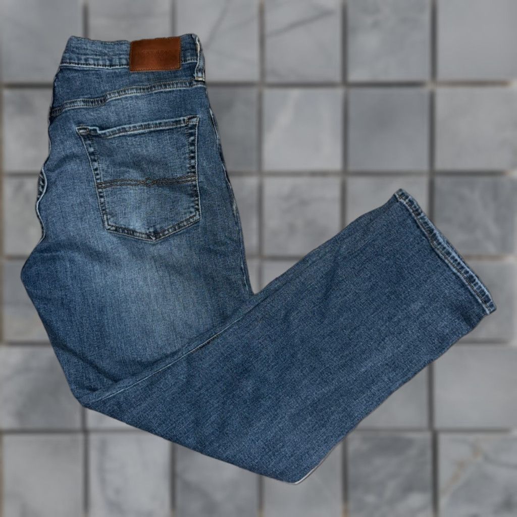 Lucky Brand VINTAGE Lucky Brand 221 Straight Jeans Men’s 34x30 Blue Denim Mid Rise Classic Fit Size US 34 / EU 50 - 1 Thumbnail