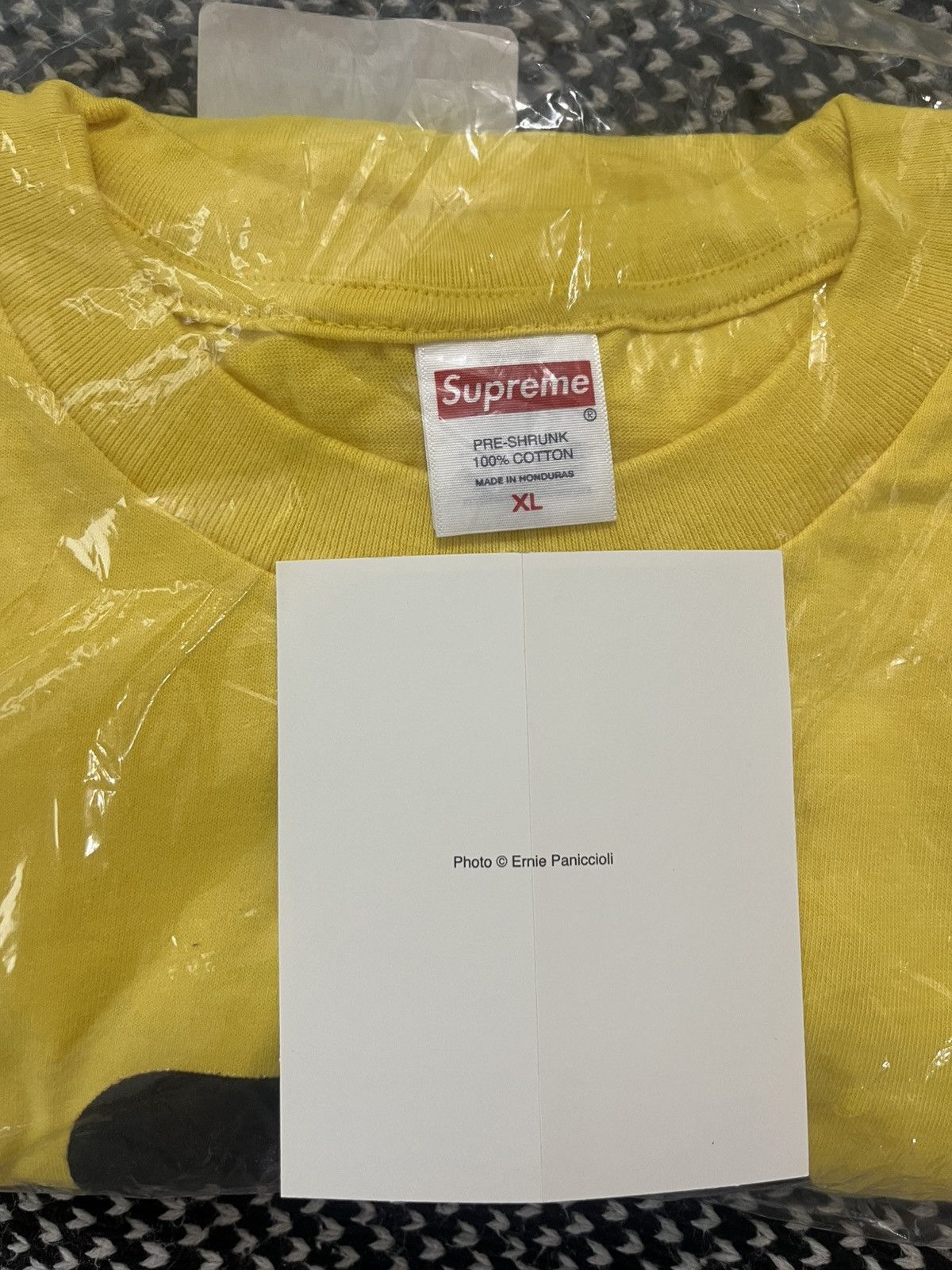 Supreme Supreme FW25 Rza Wu Tang Tee Yellow XL w RZA Sticker Size US XL / EU 56 / 4 - 3 Thumbnail