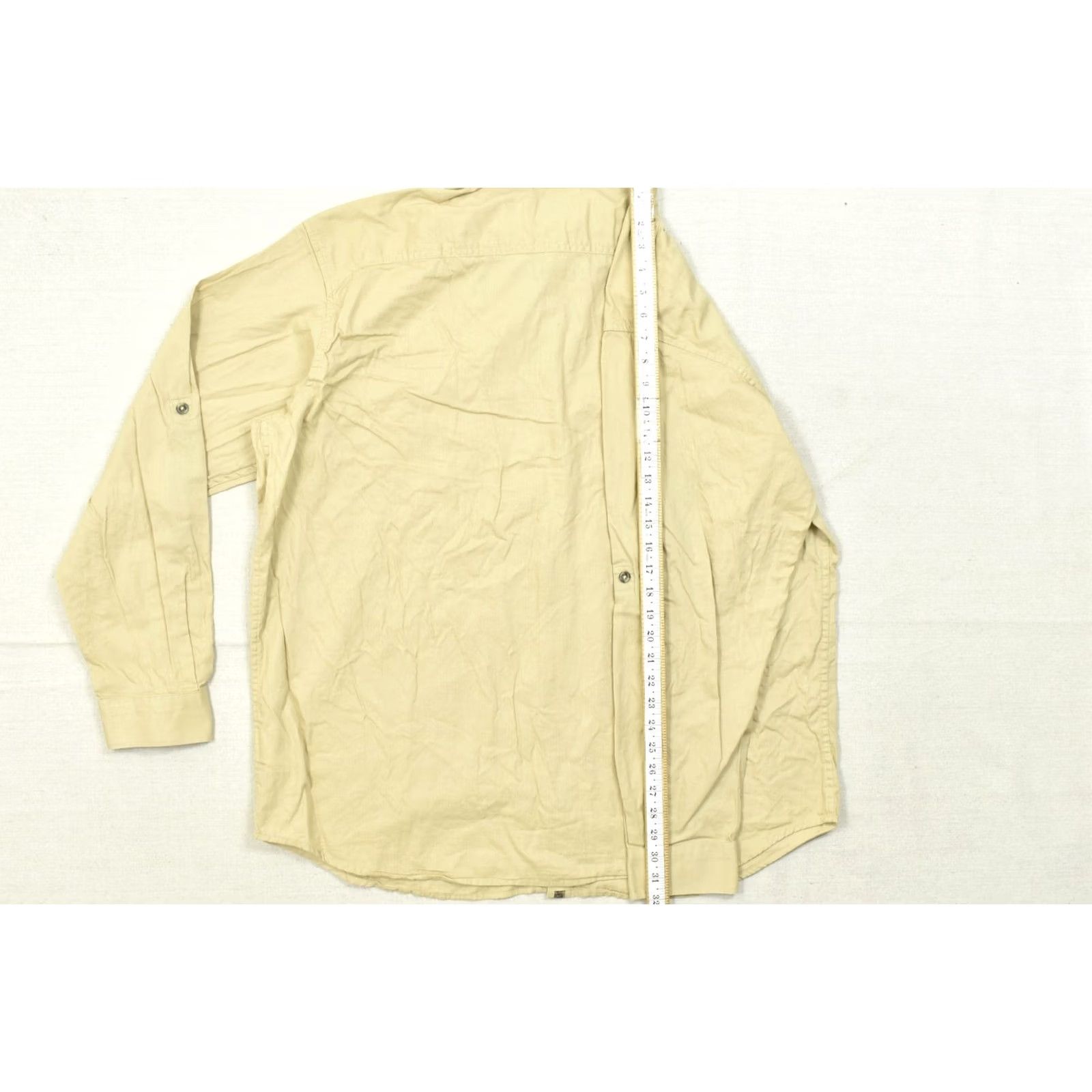 Vintage Columbia Shirt Mens XXL Khaki Cotton Long Sleeve Button-Down Fishing Outdoor Hik Shirt Size US XXL / EU 58 / 5 - 5 Thumbnail