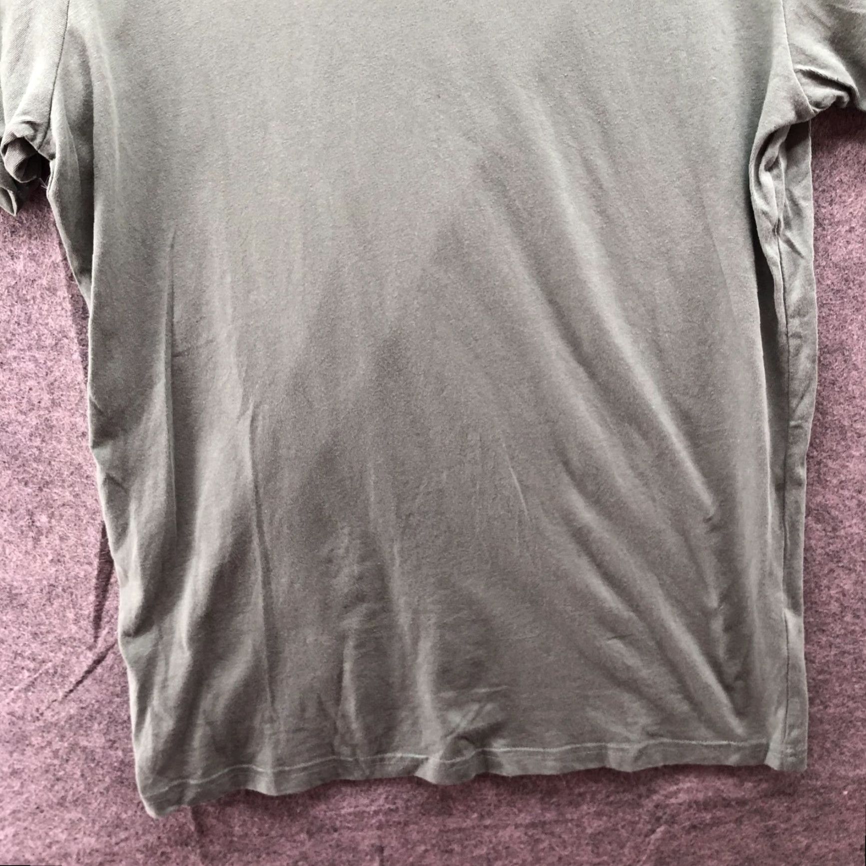 Puma PUMA Short Sleeve T Shirt Mens S Sage Green Crewneck Cotton Logo Shirt Mens S Green Logo Cotton Crew Neck Short Sleeve T-Shirt Puma Size US S / EU 44-46 / 1 - 4 Thumbnail