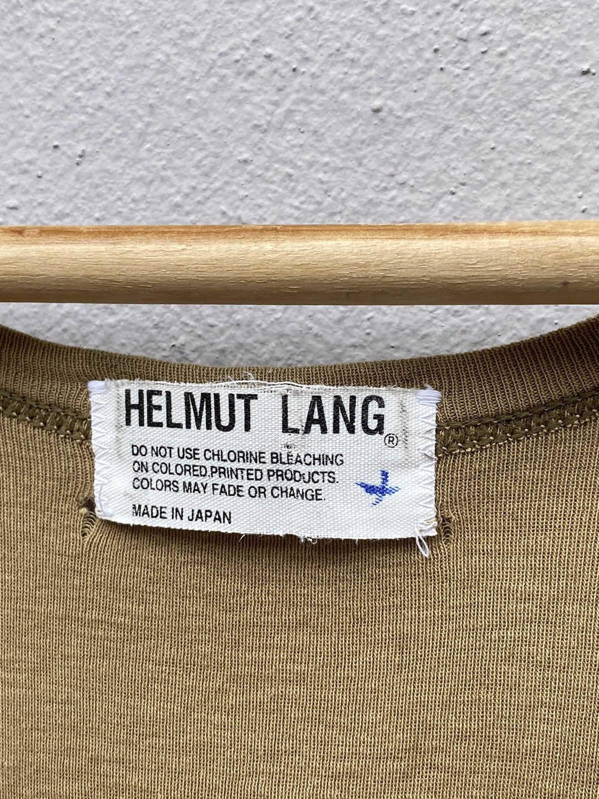 Vintage HELMUT LANG Archival Sportwear Olive Tank Top - Tops