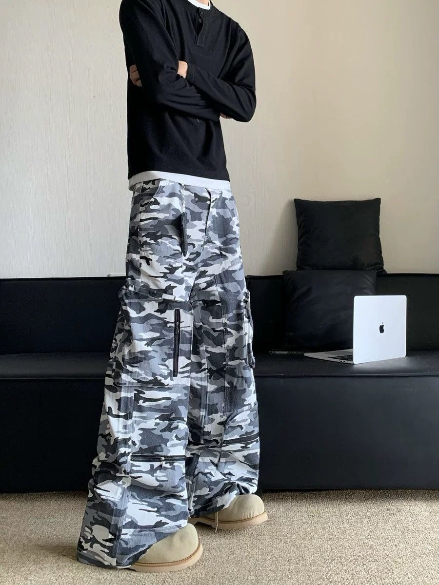 Designer × Vintage Retro punk pants Size US 32 / EU 48 - 1 Thumbnail