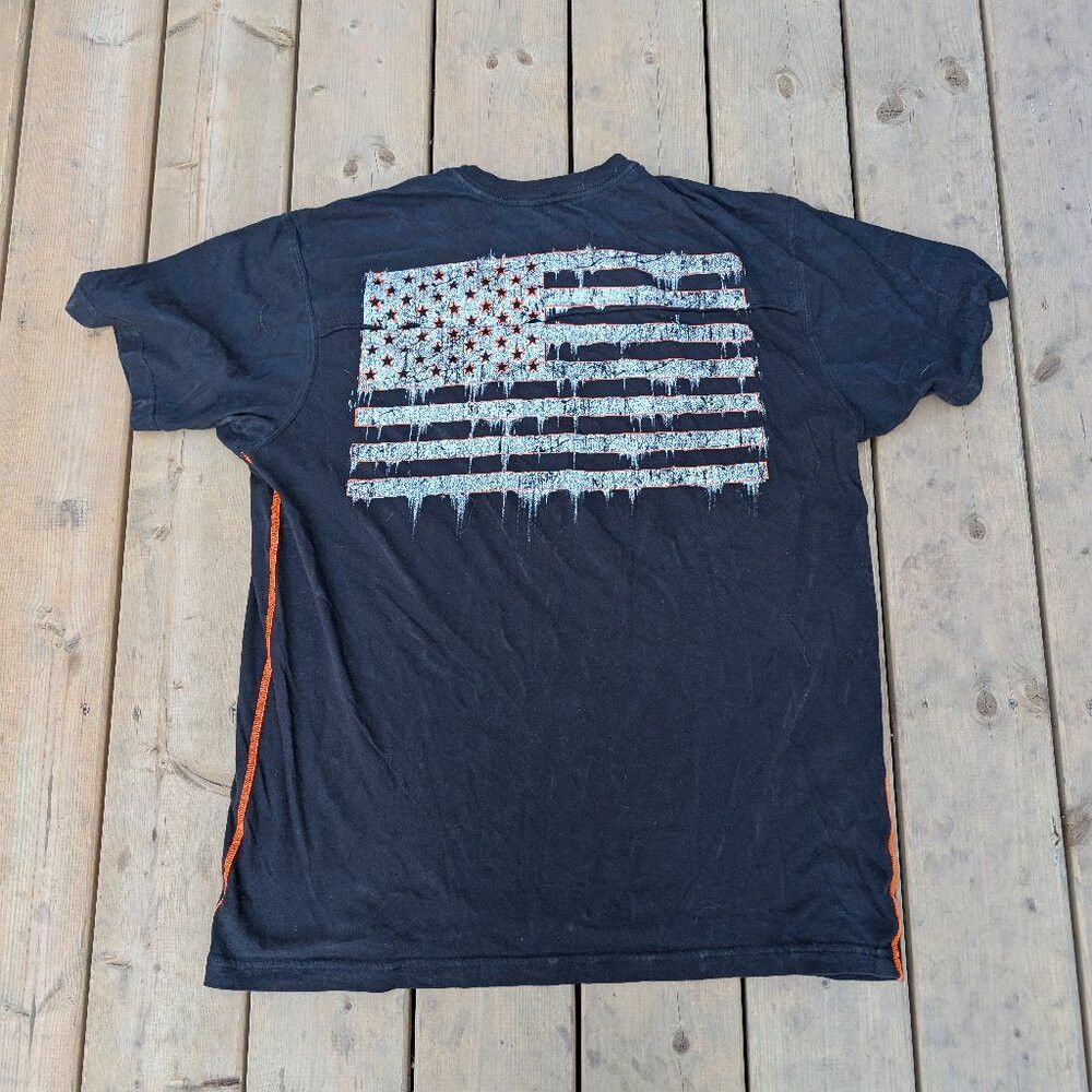 Other Affliction American Customs "Live Fast" Motorcycle T-Shirt Size US XXL / EU 58 / 5 - 7 Thumbnail