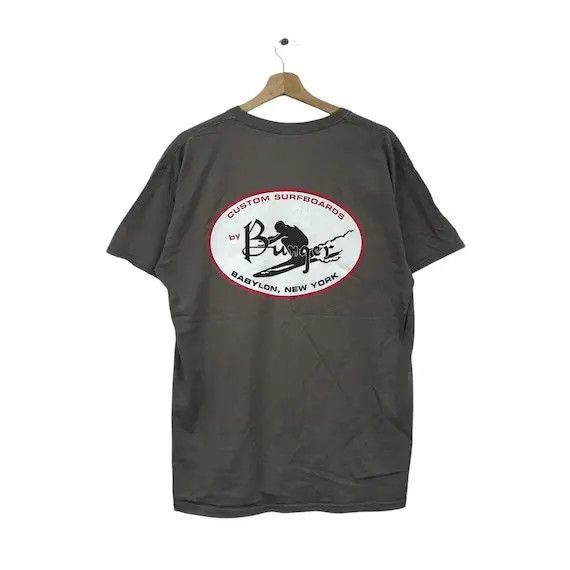 Vintage Vtg BUNGER SURF BABYLON New York Tee Shirt New York Surfing Size US M / EU 48-50 / 2 - 1 Thumbnail