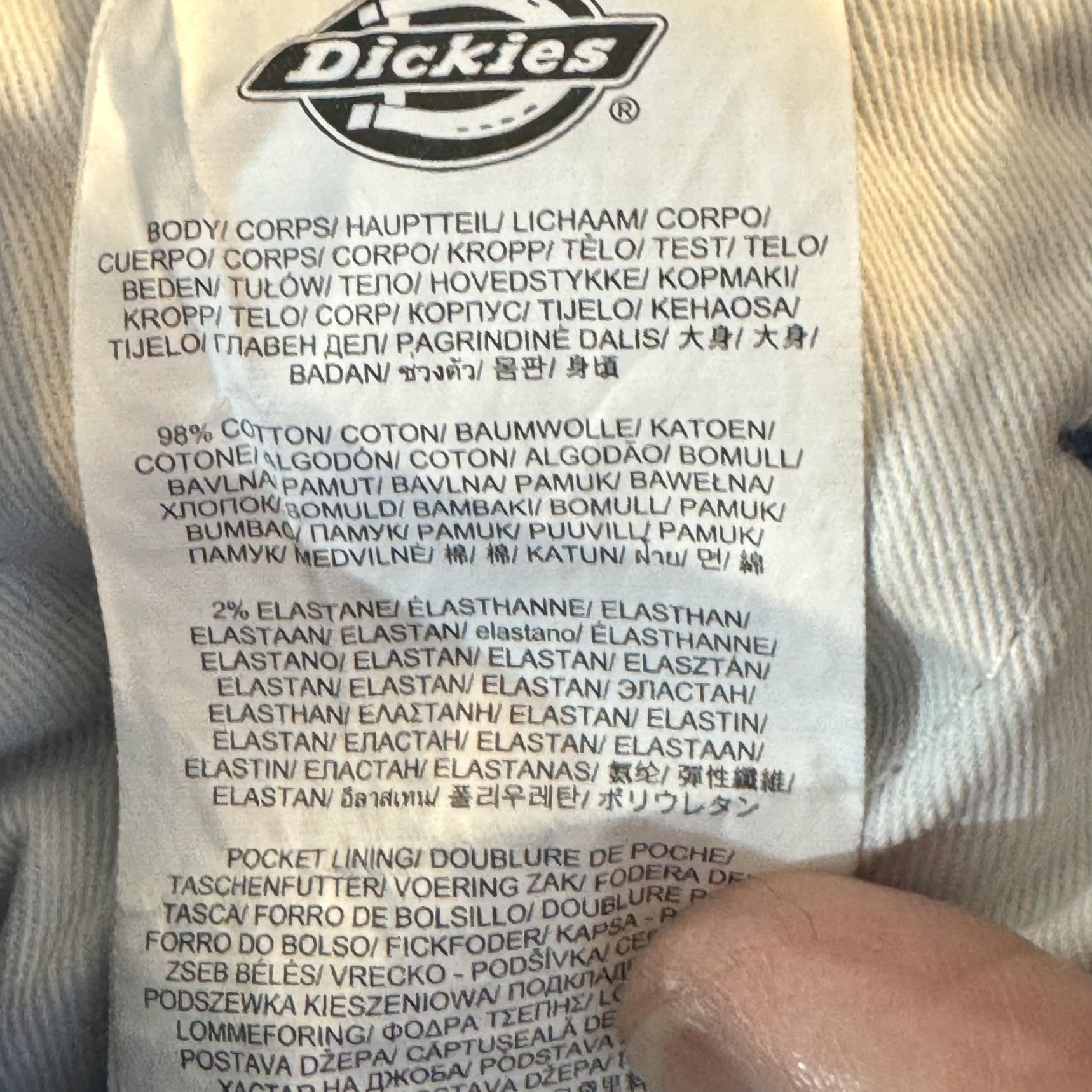Dickies Dickies Cargo Pants Womens 26x27 Blue Utility Workwear Carpenter Pants Mens? Size 26" / US 2 / IT 38 - 5 Thumbnail