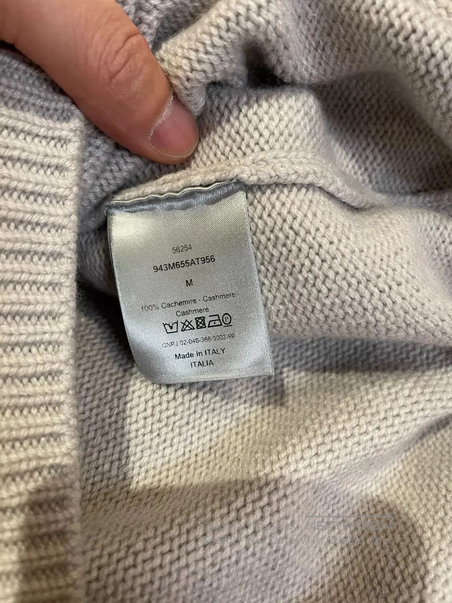 Dior Dior Cashmere Layered Sweater. Size US M / EU 48-50 / 2 - 7 Thumbnail