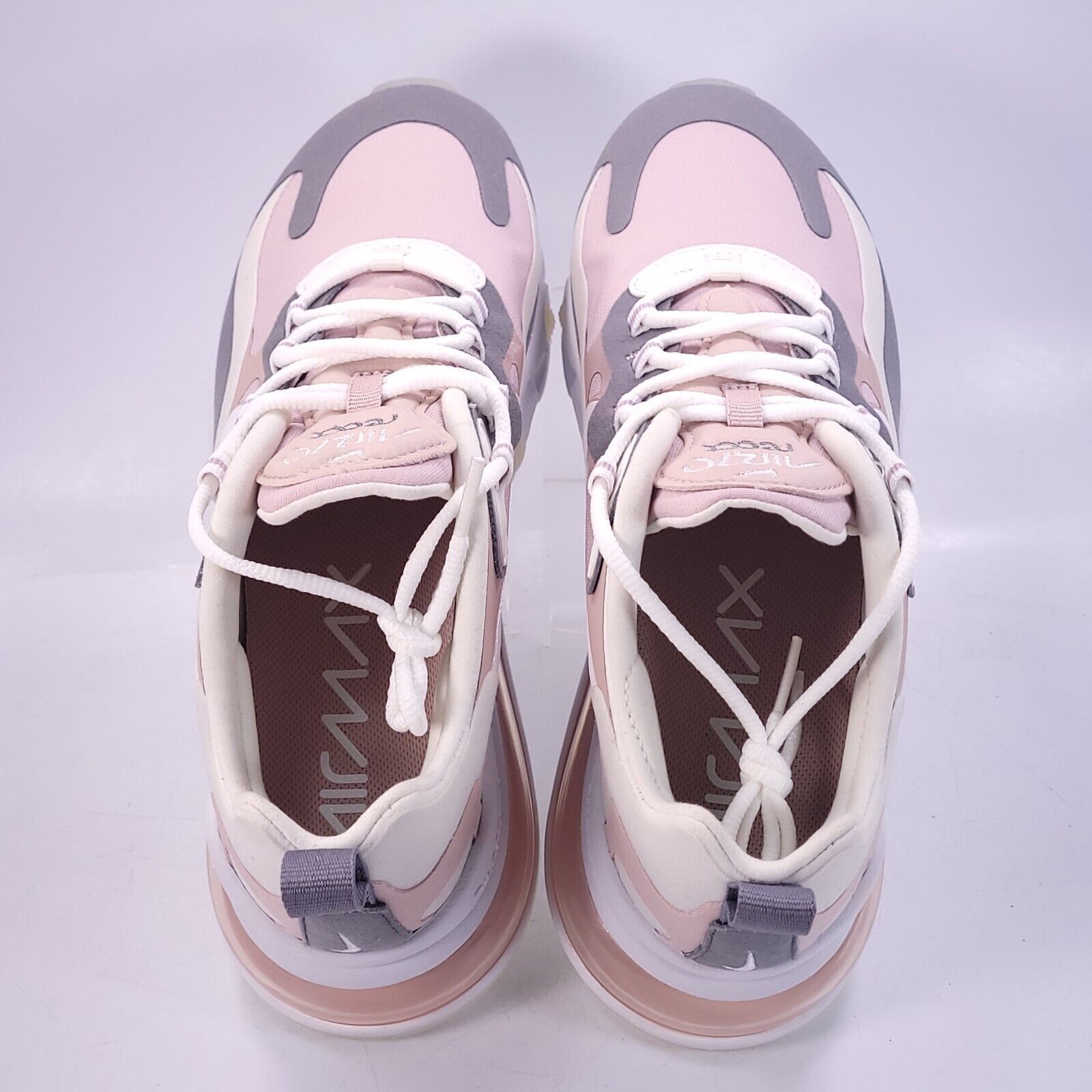 Nike Nike Air Max 270 React Shoe Womens Size 7 CI3899-500 Pink Size US 7 / IT 37 - 4 Thumbnail